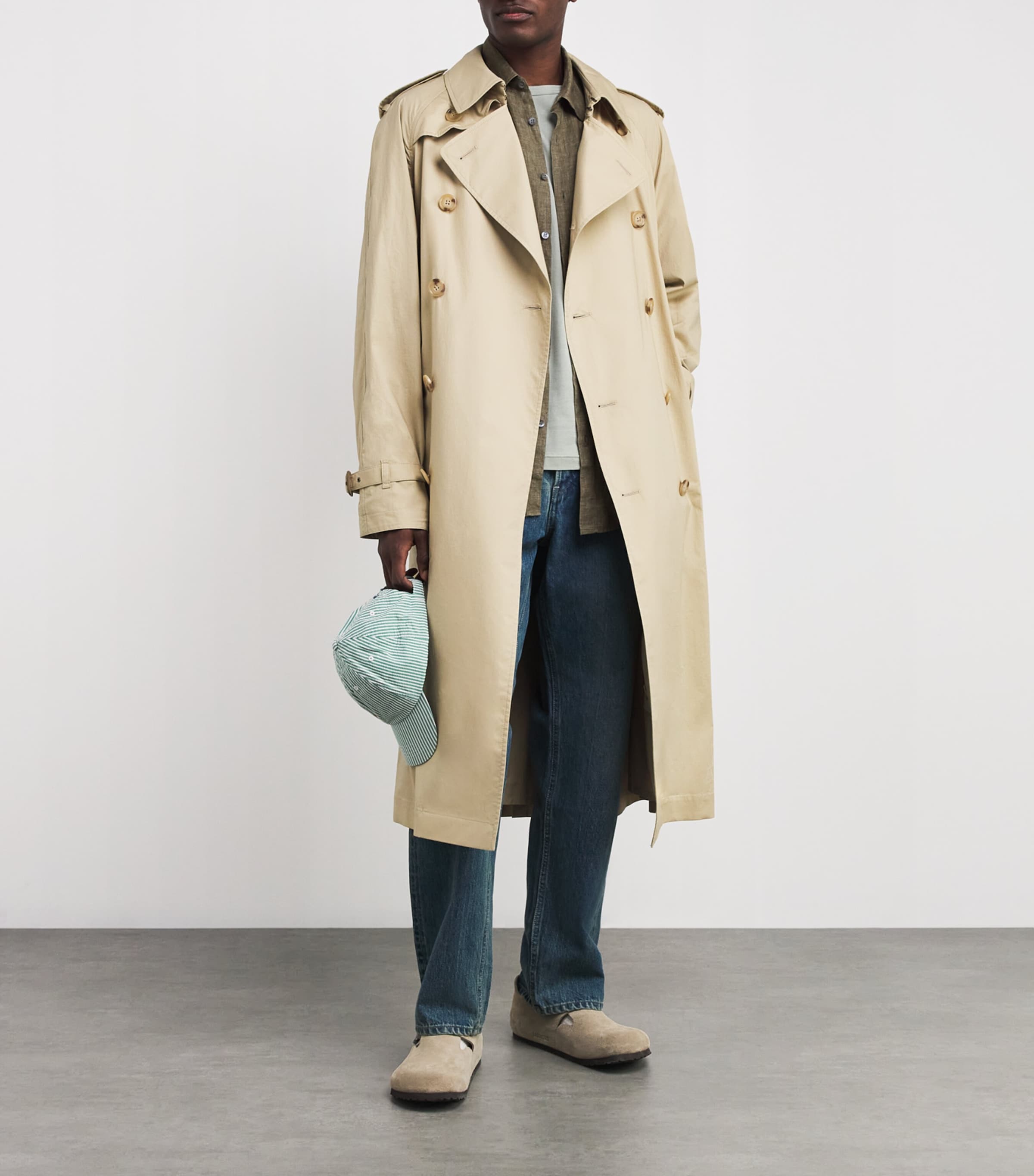 Linen Shirt GNIJ-DUSK GREEN Image 2