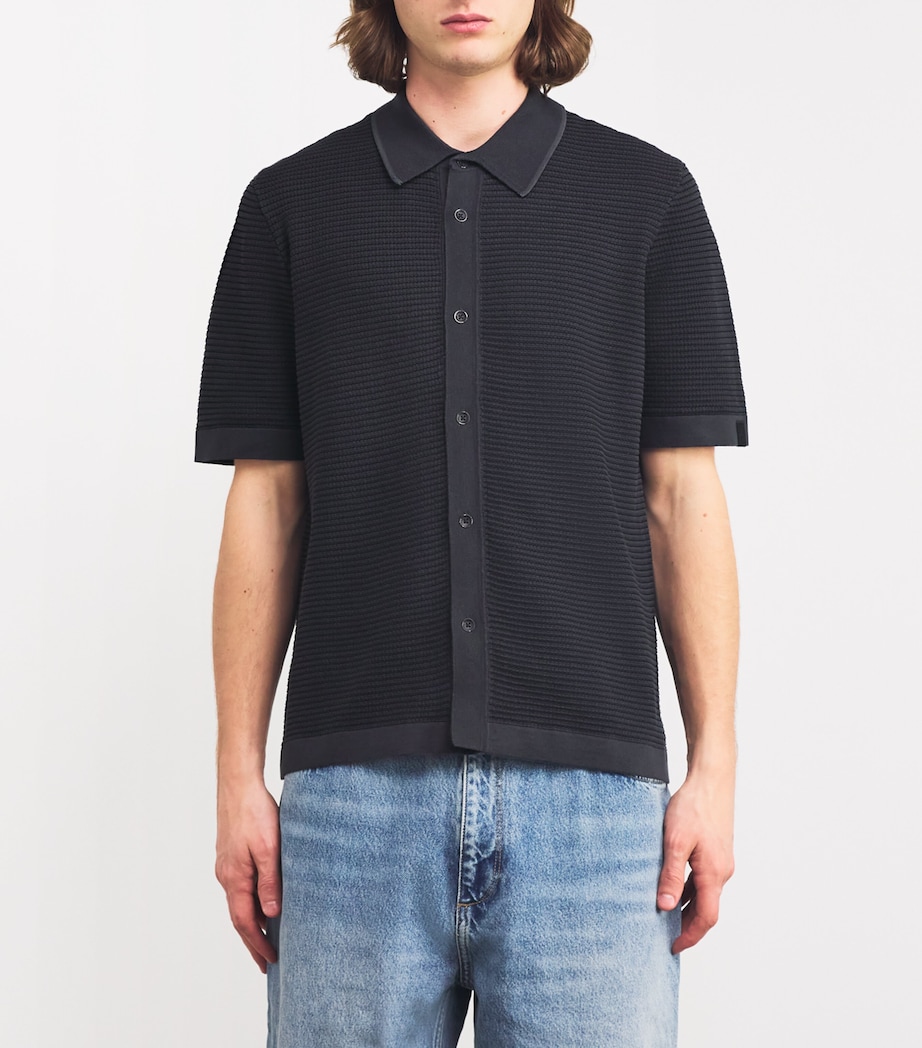 Striped Harvey Shirt WASHED BLACK Image 3