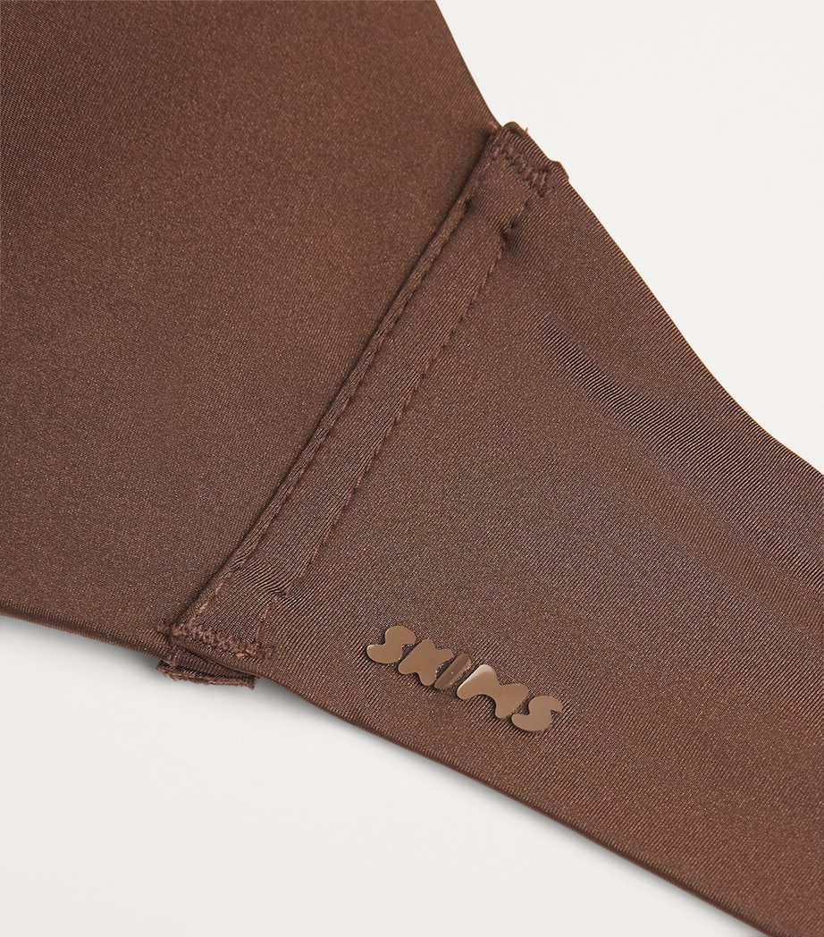 Wireless T-Shirt Bra COCOA Image 4