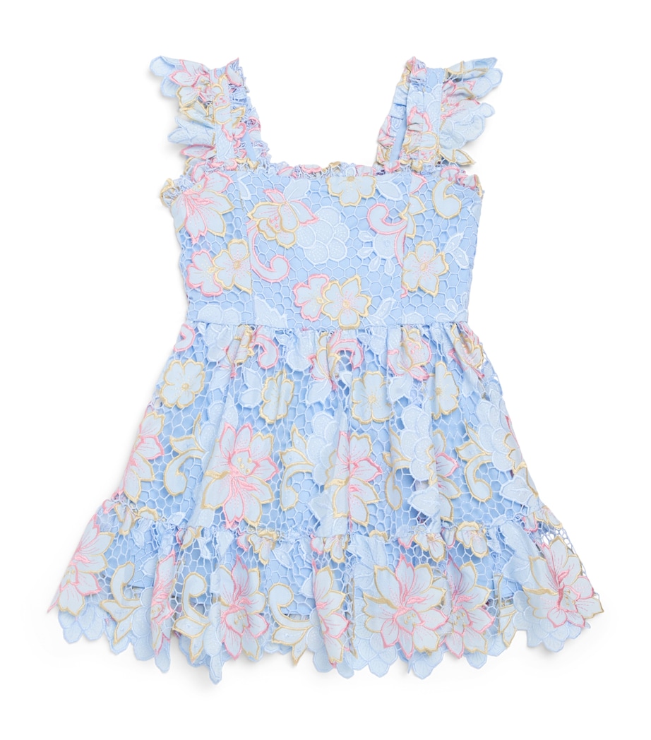 MARLO Embroidered Lilia Dress (2-16 Years) Floral Image 1