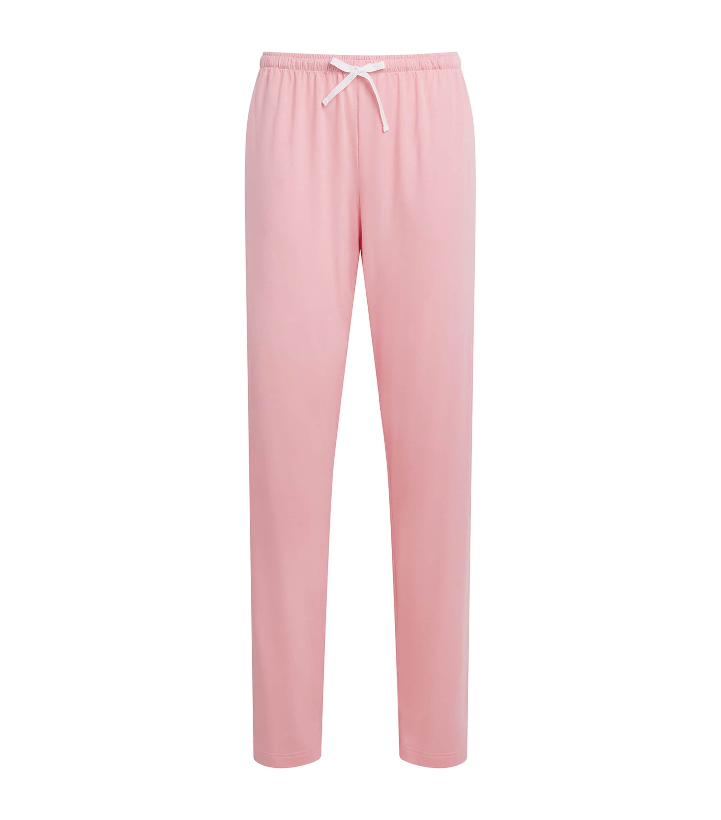 Derek Rose Womens Micromodal Lara Pyjama Bottoms Pink Image 1
