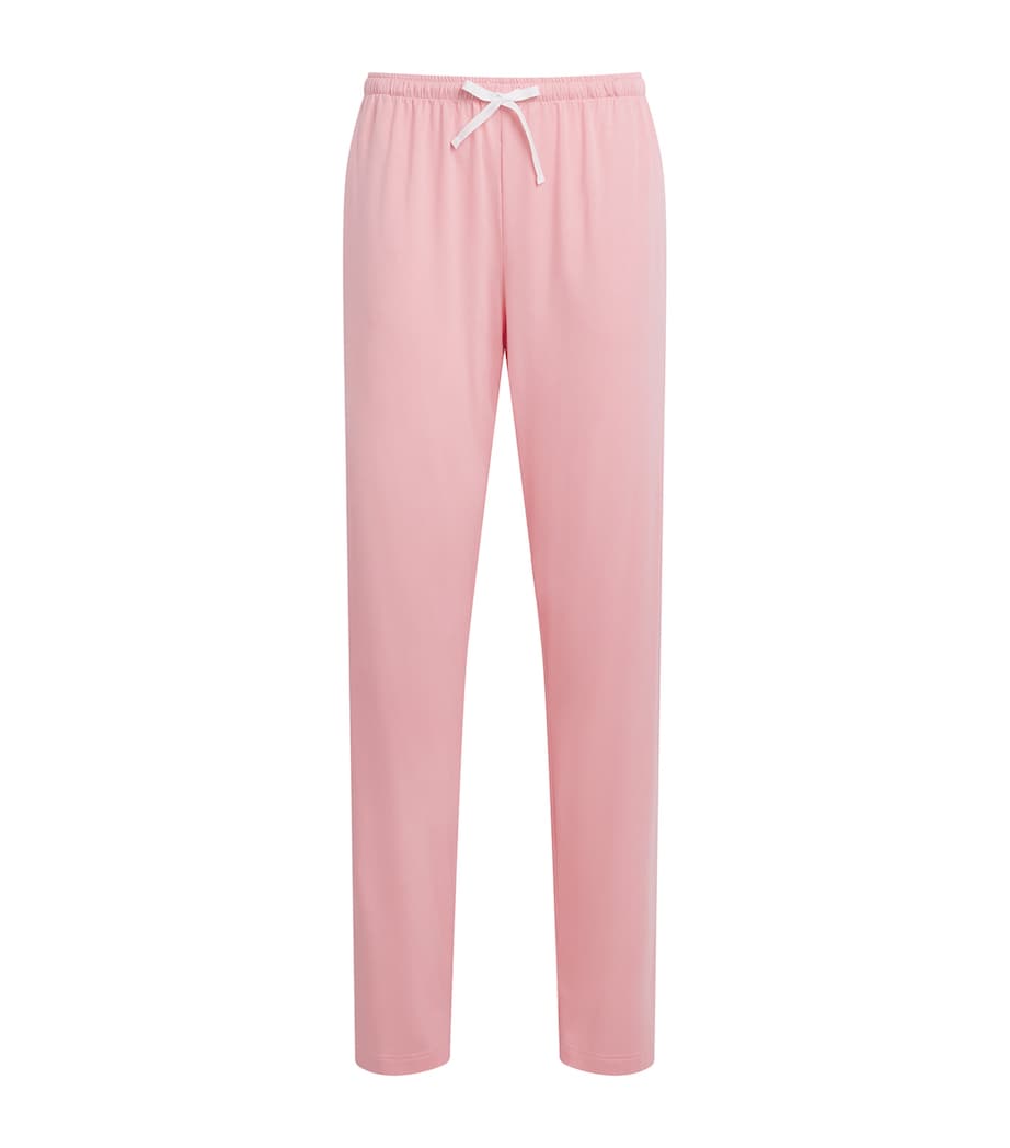 Derek Rose Womens Micromodal Lara Pyjama Bottoms Pink Image 1