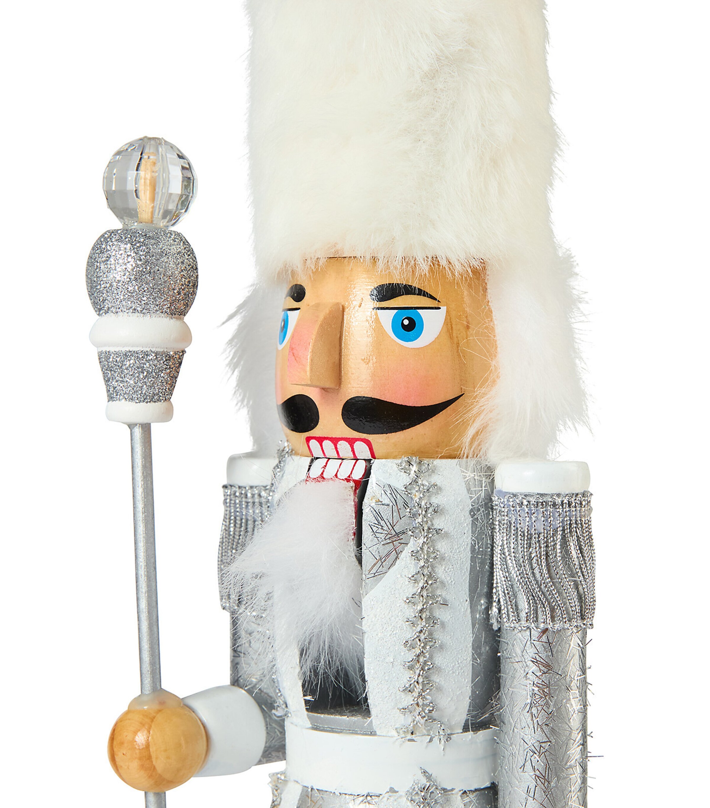 Harrods Crown Nutcracker White Image 2