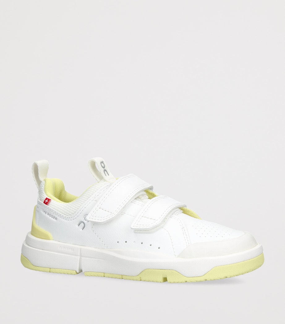 THE ROGER Velcro Trainers YELLOW Image 3