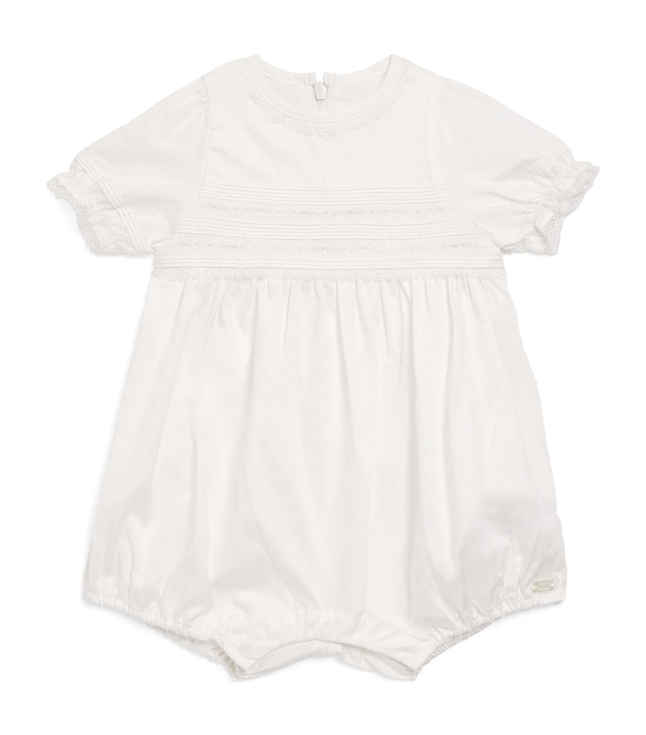 Cotton Bodysuit (1 Month – 2 Years) 13NACRE Image 1