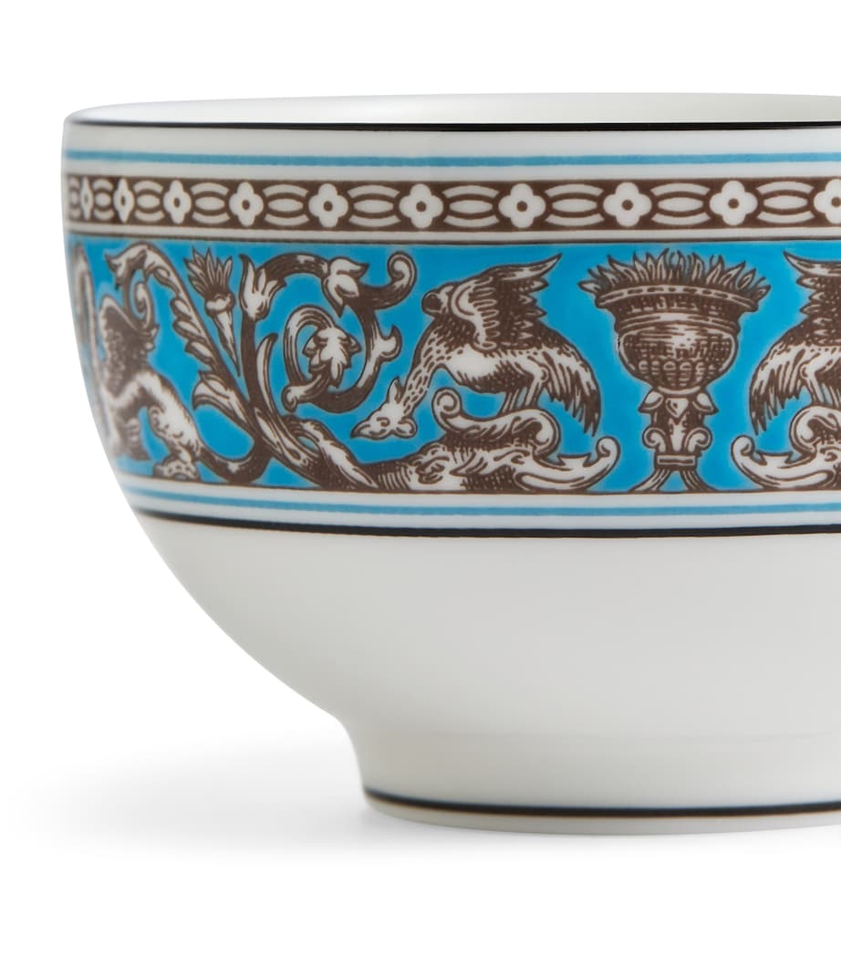 Florentine Turquoise Tea Bowl (8cm) TURQUOISE Image 4
