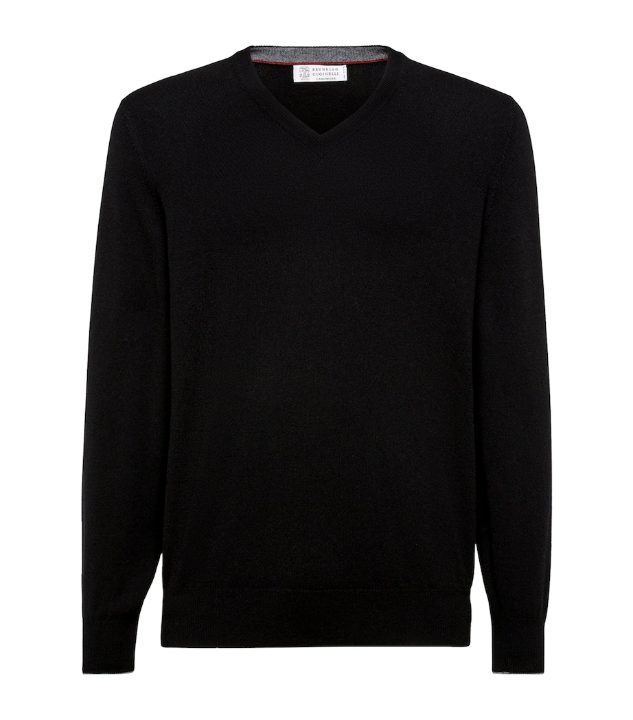 Cashmere V-Neck Sweater CH101 Image 1
