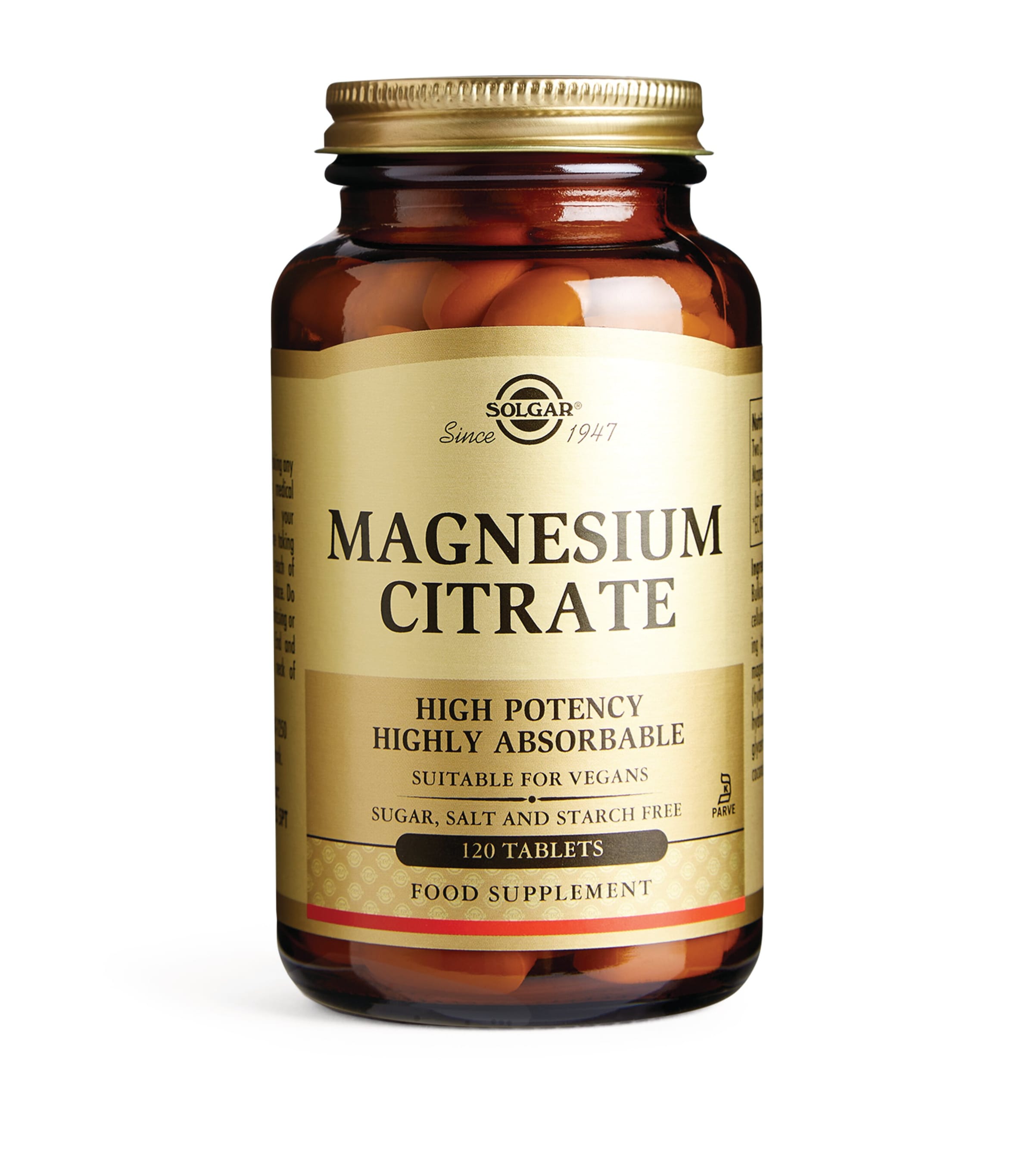 Solgar Magnesium Citrate In White