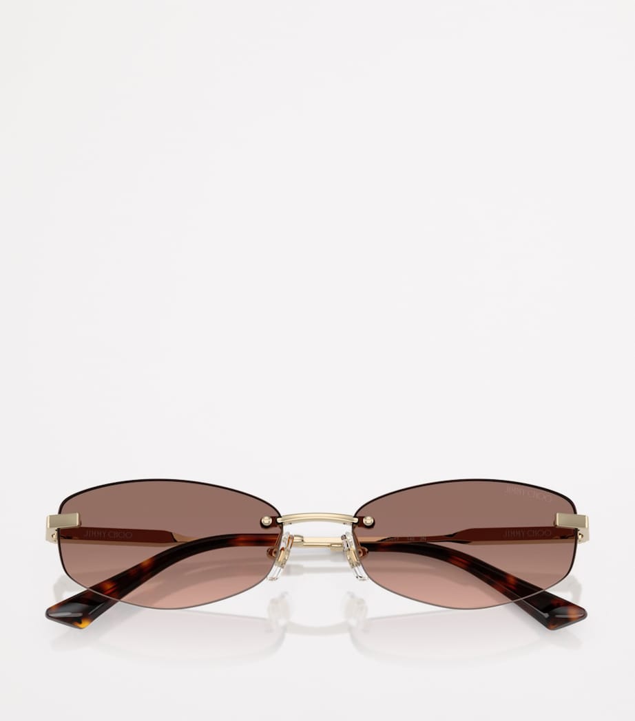 Wire Oval Sunglasses 300613 Image 5