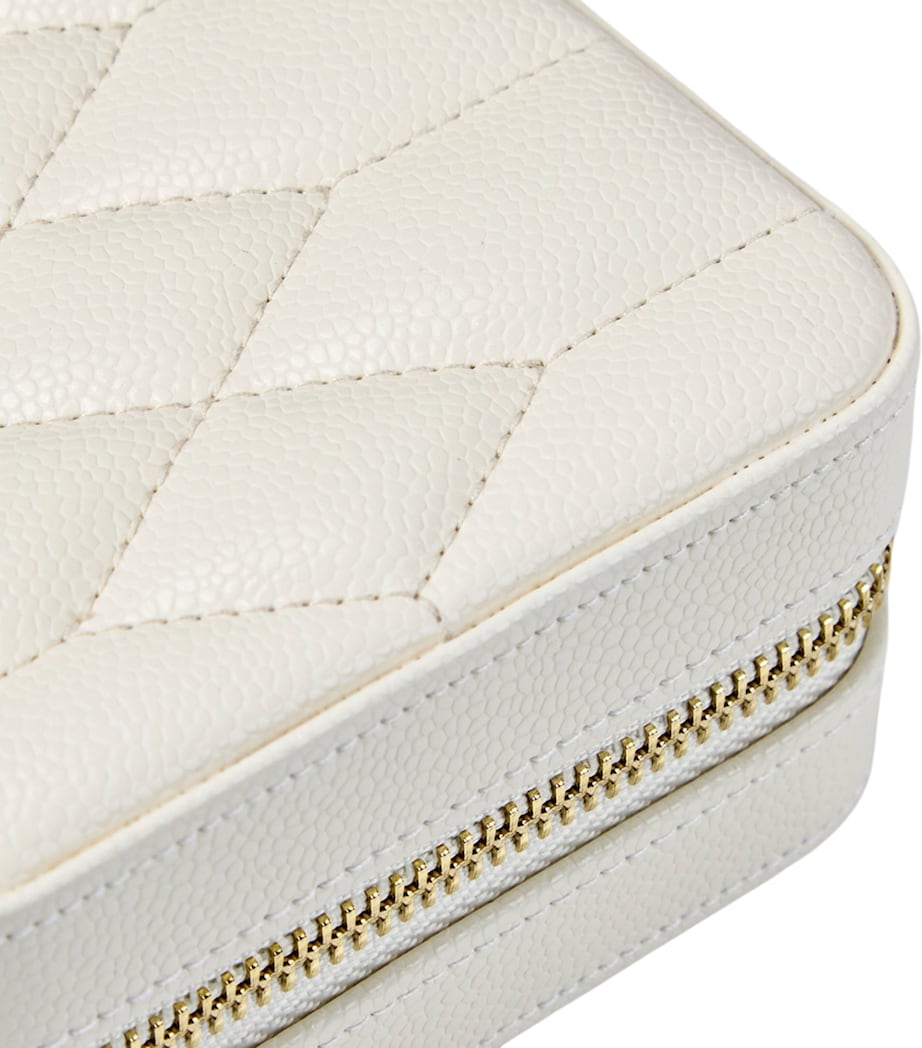 WOLF Lauren Travel Jewellery Case Ivory Image 6