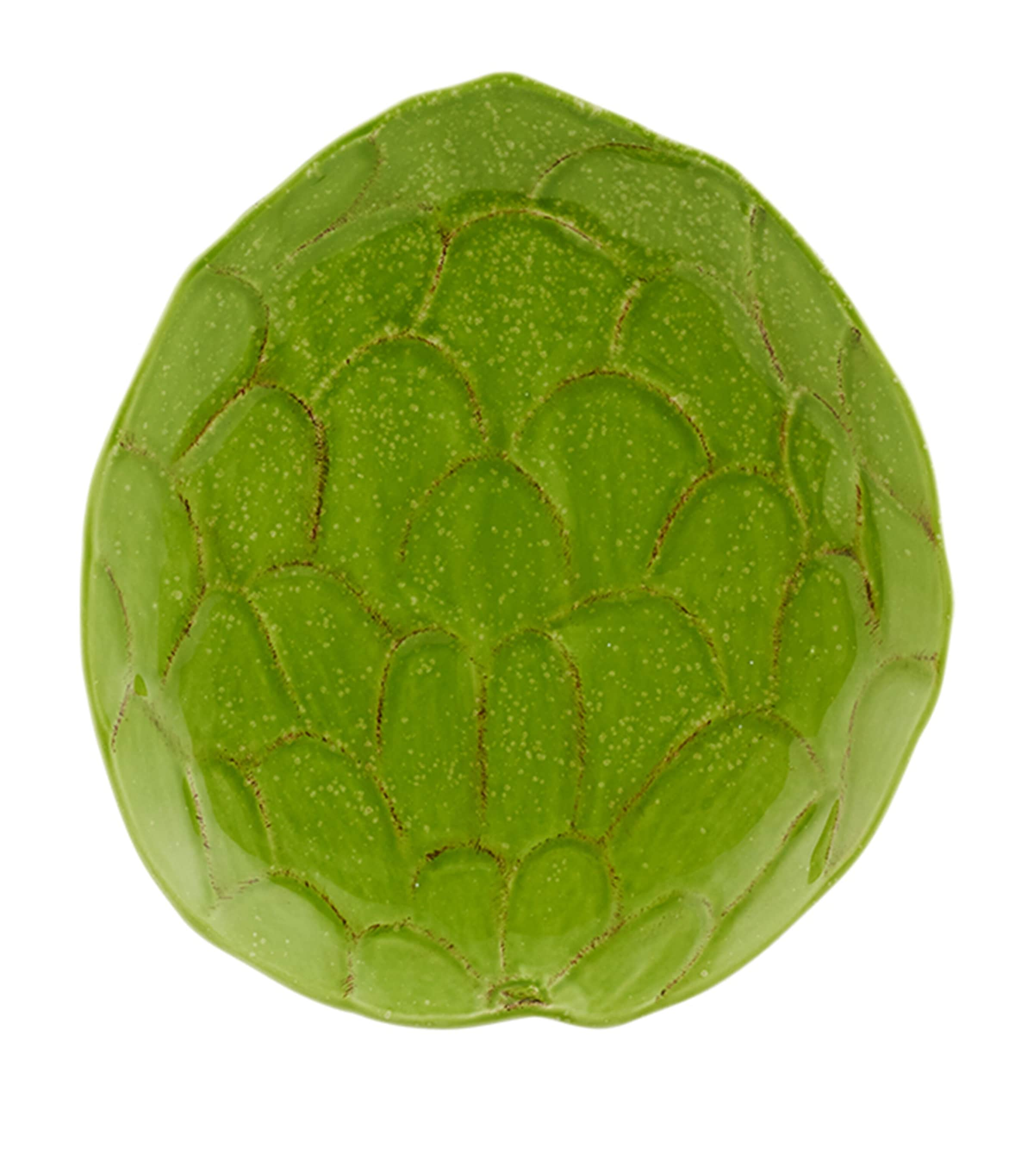 Bordallo Pinheiro Annona Dessert Plate In Green