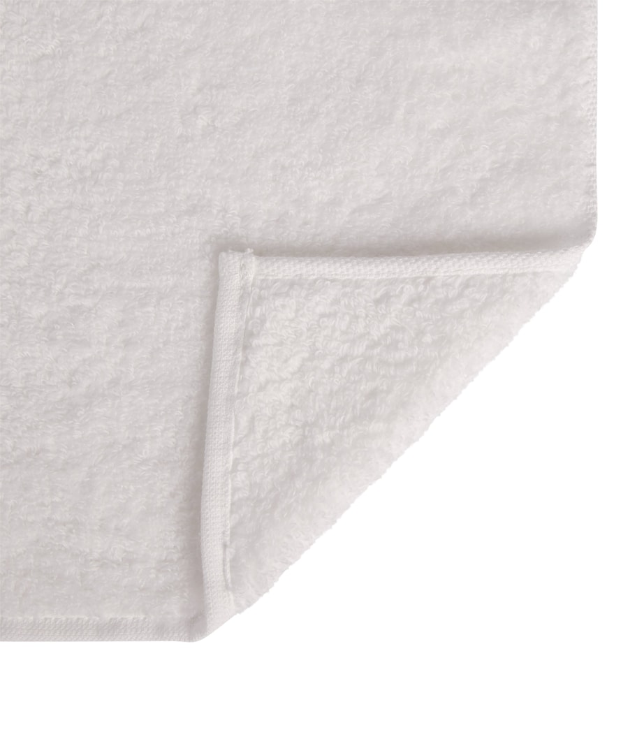 Zero Twist Bath Towel (70cm x 140cm) WHITE Image 2