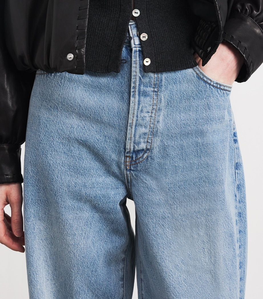The Collegiate Wide-Leg Jeans BRNF BRINE NEW Image 6