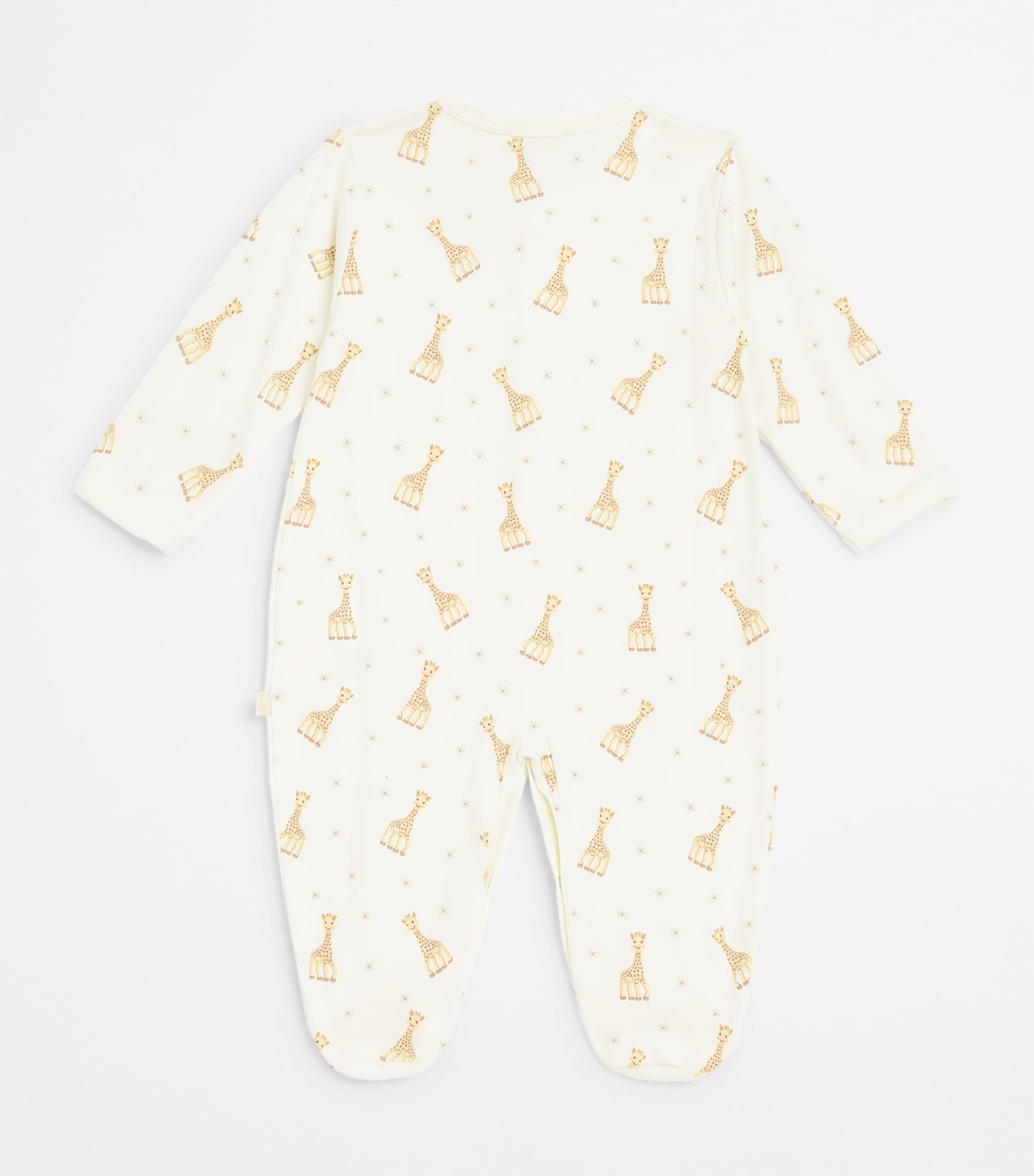 Pima Cotton Sophie La Girafe All-In-One (Premature Baby - 9 Months) K285 ECRU Image 2