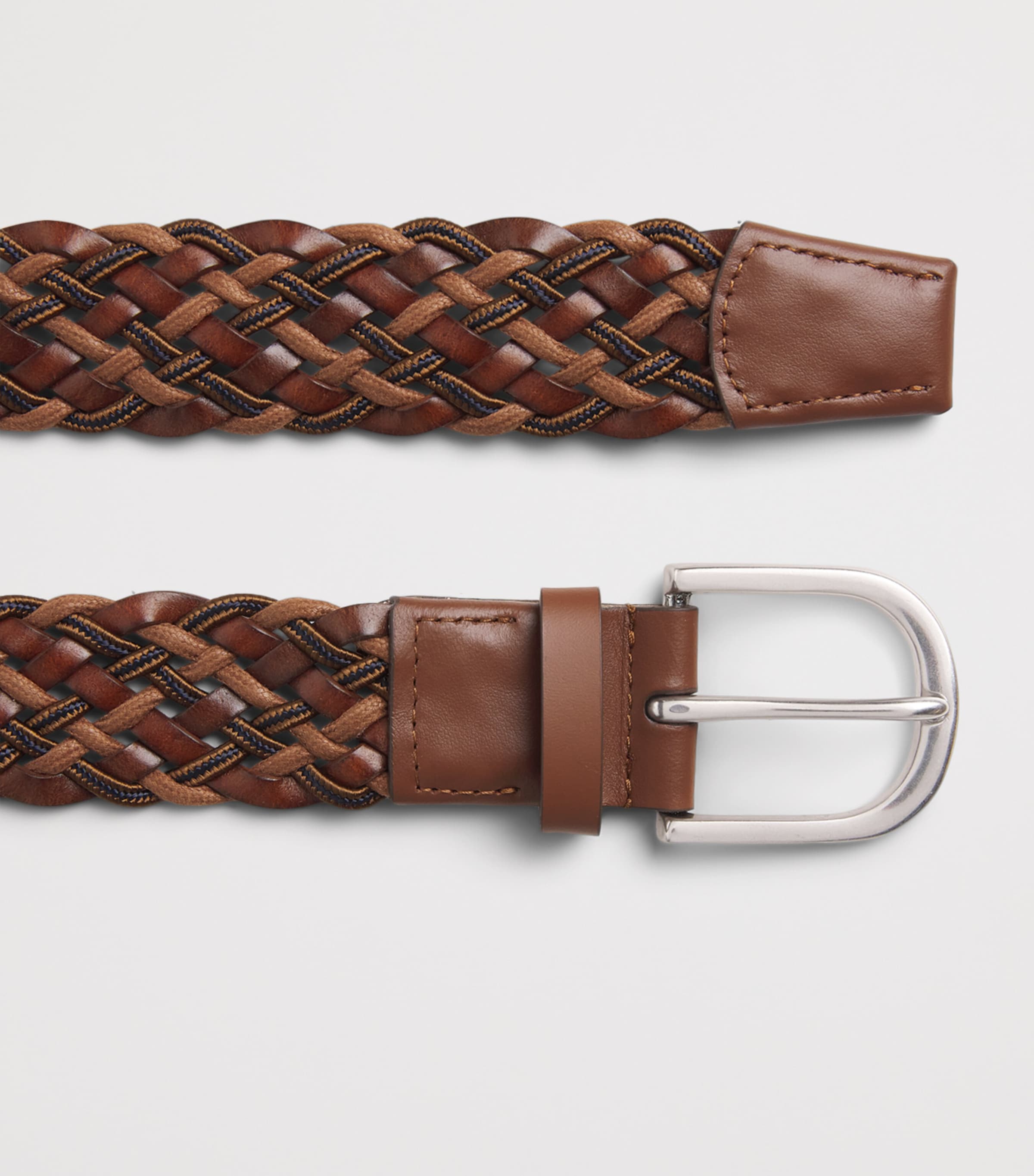 Paul Smith Leather Braided Belt Image 3
