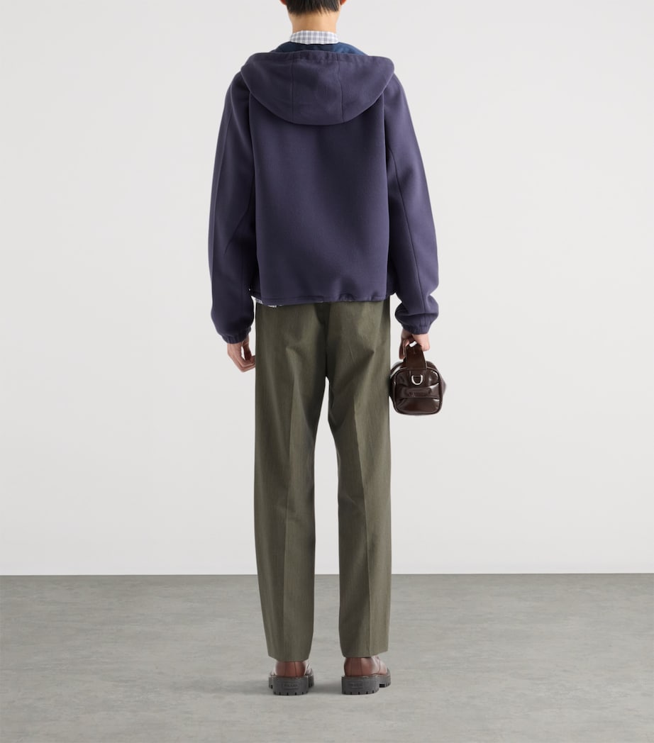 Technical Hooded Blouson Jacket F0124 Image 5