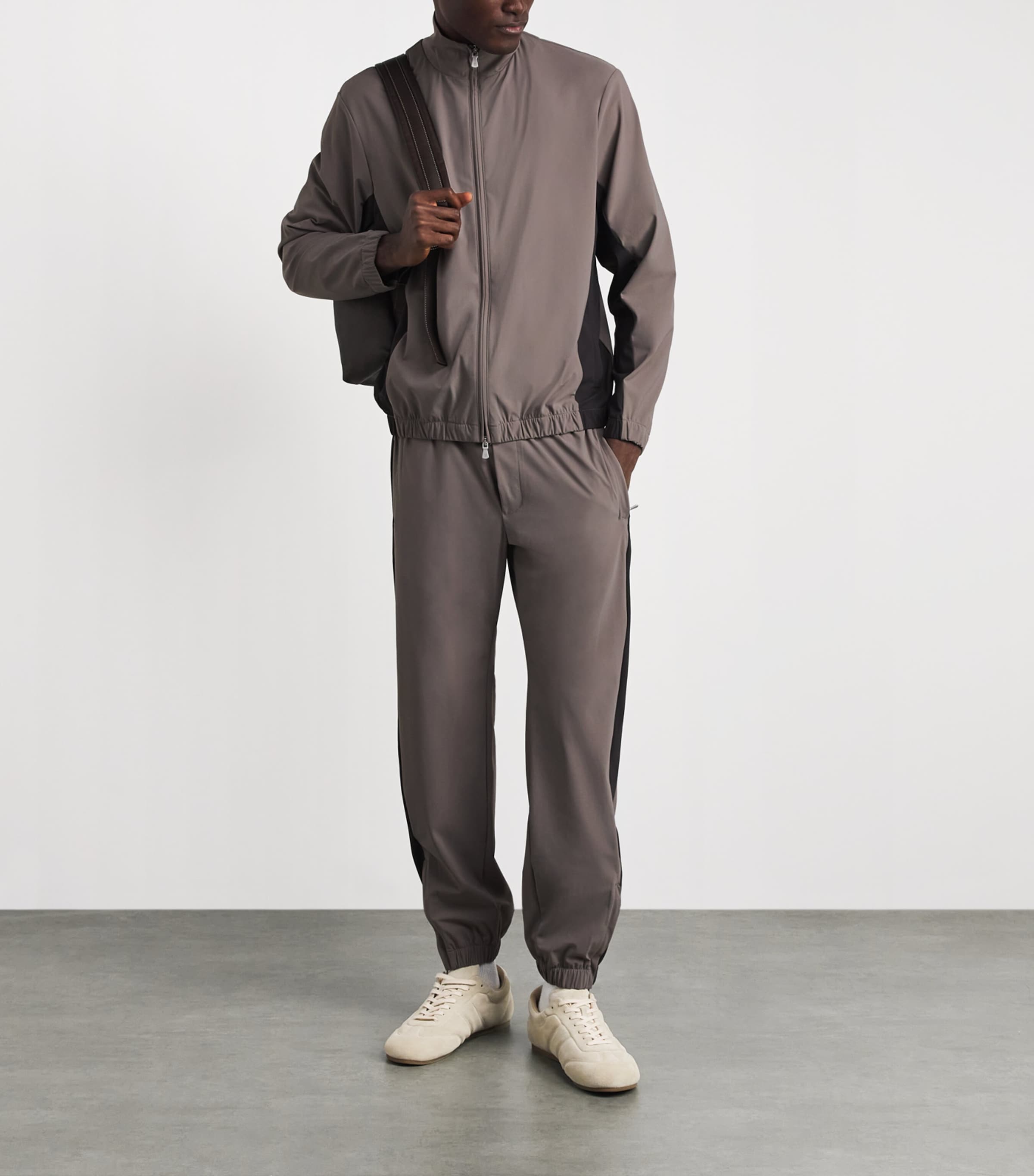 Eleventy Mens Technical Jacket Salvia E Moro Image 2