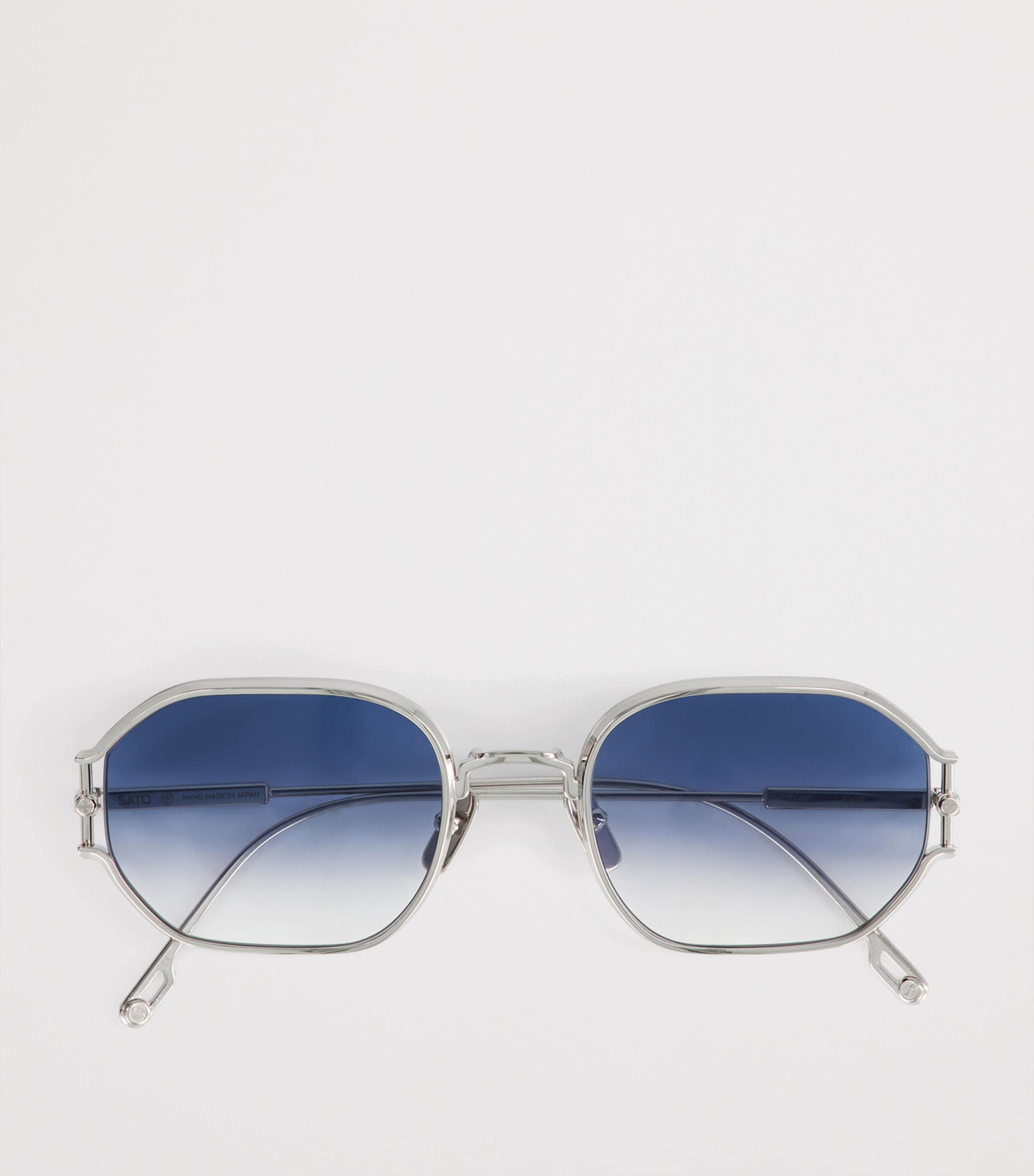 Sato Enir Sunglasses Platinium/blue Image 3