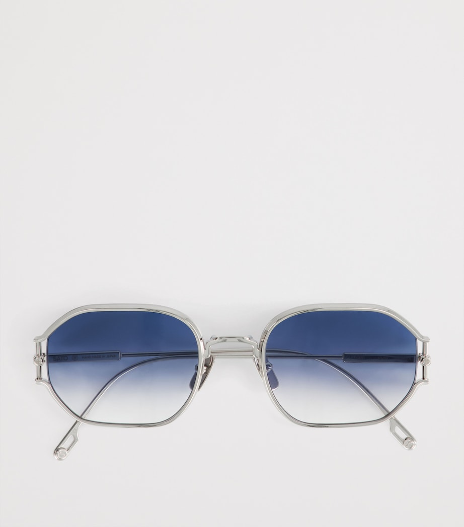 Sato Enir Sunglasses Platinium/blue Image 3