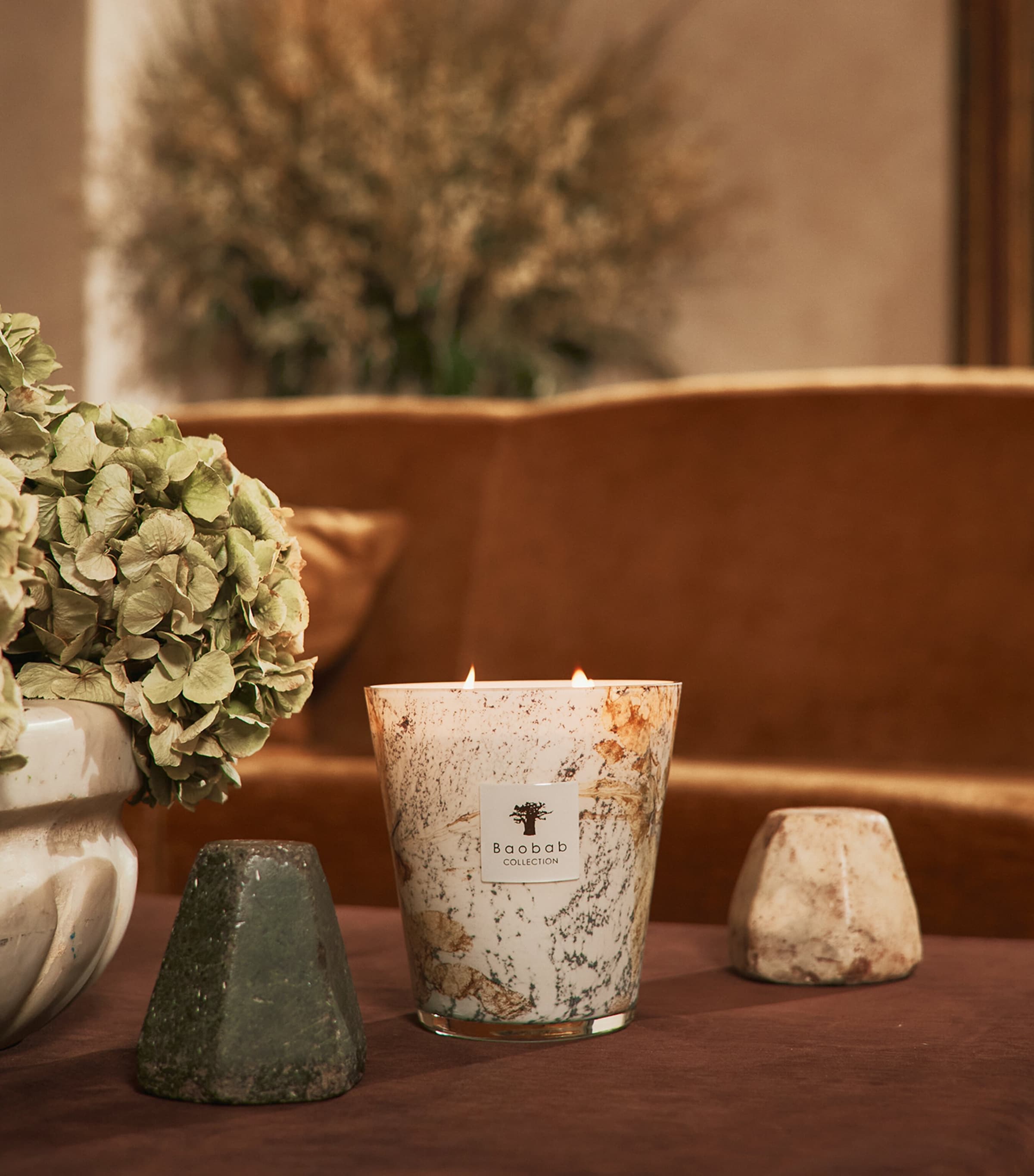 Baobab Collection Naïs Scented Candle (2.3kg) Beige Image 3