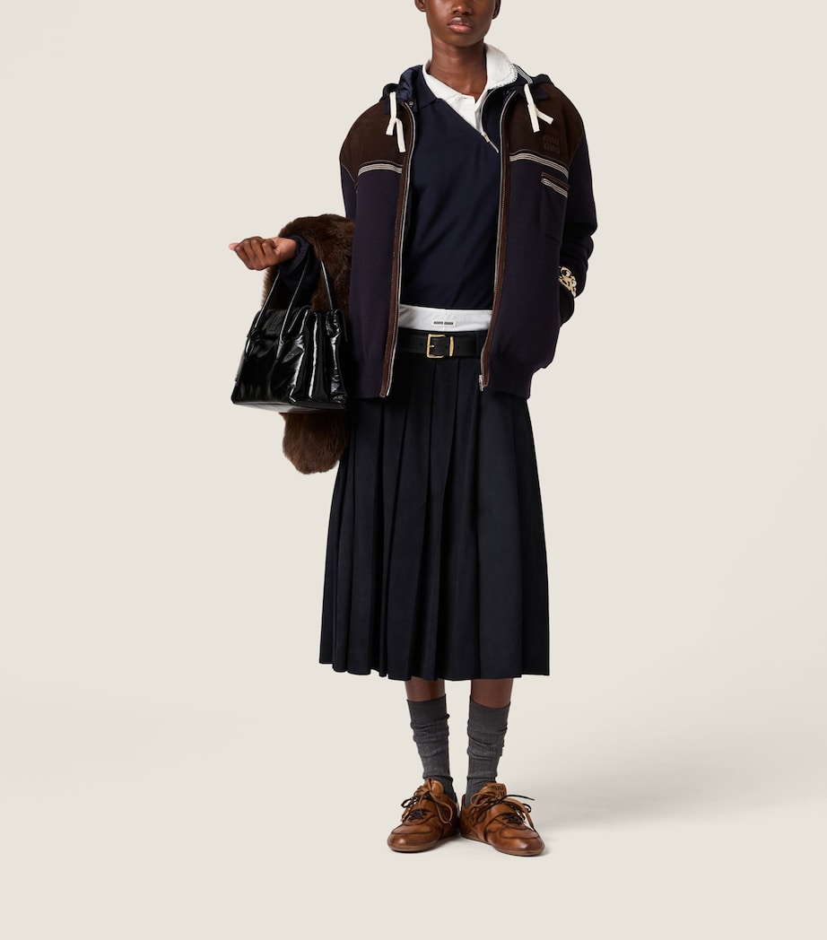 Long-Sleeve Zipped Polo Shirt F0008 Image 2