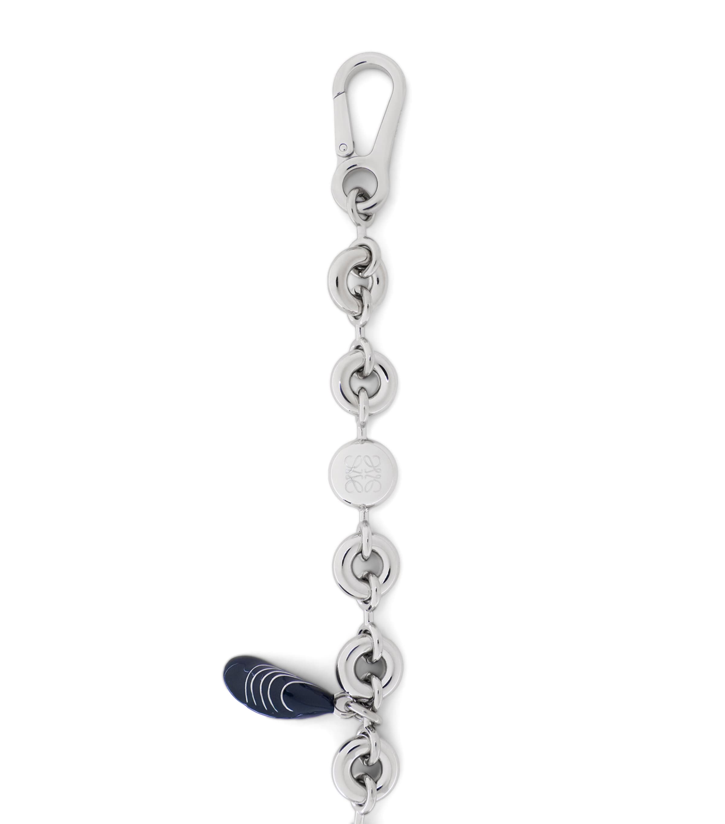 LOEWE x Paula's Ibiza Embellished Donut Chain Bag Strap Silver Image 2