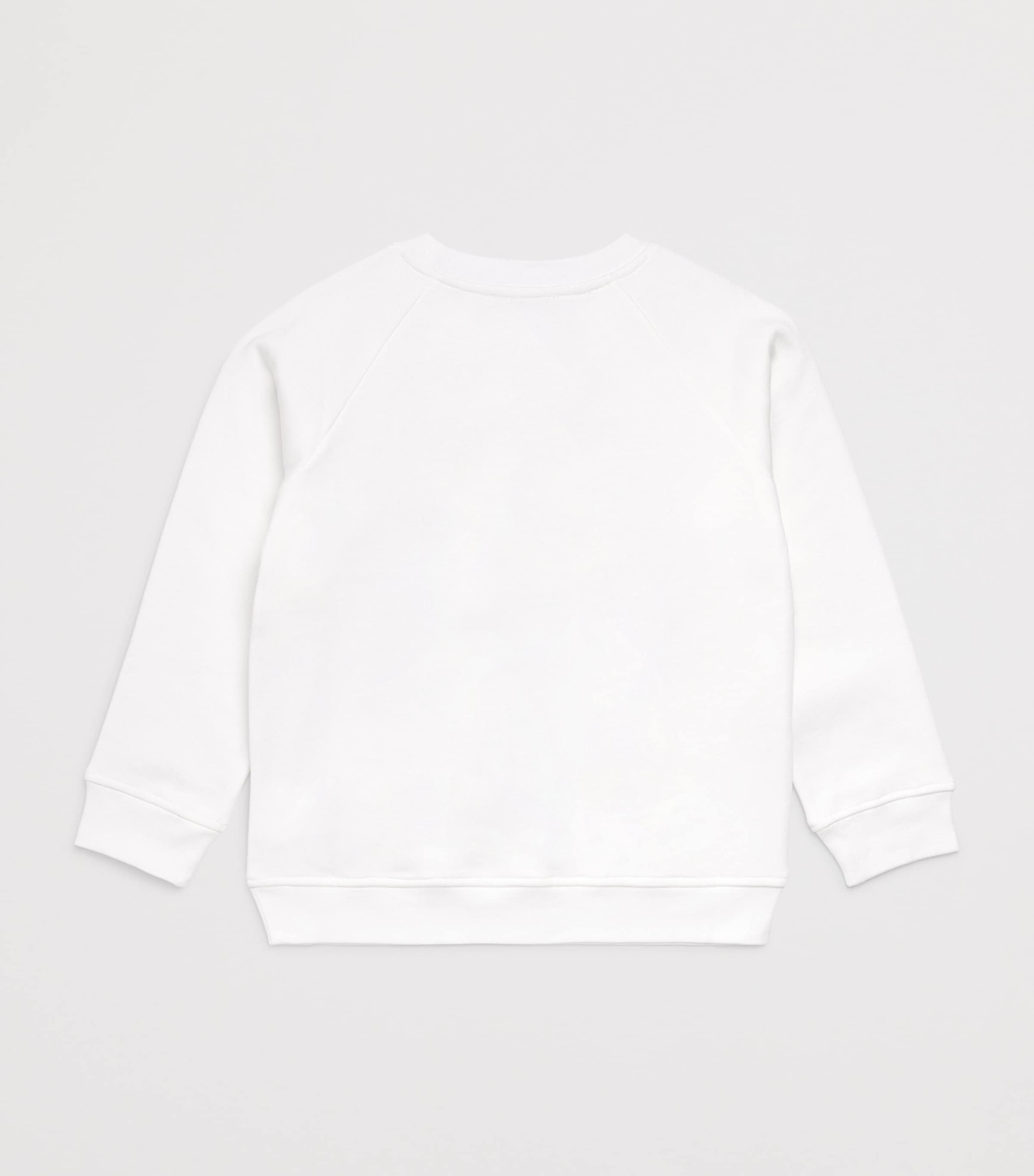 Stella McCartney Kids Cotton Patchwork Sweatshirt (2-14 Years) Ivory Image 2