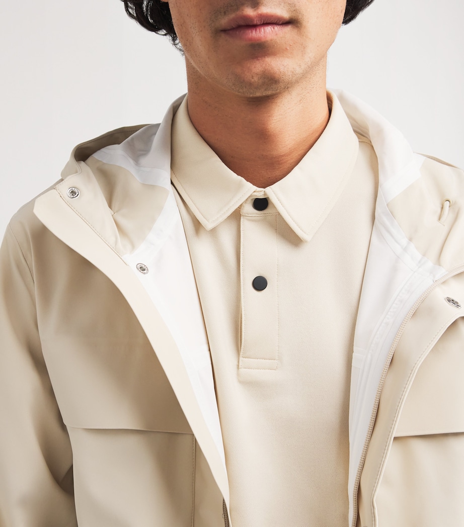 Cotton-Blend Performance Polo Shirt 106 TRIM Image 6