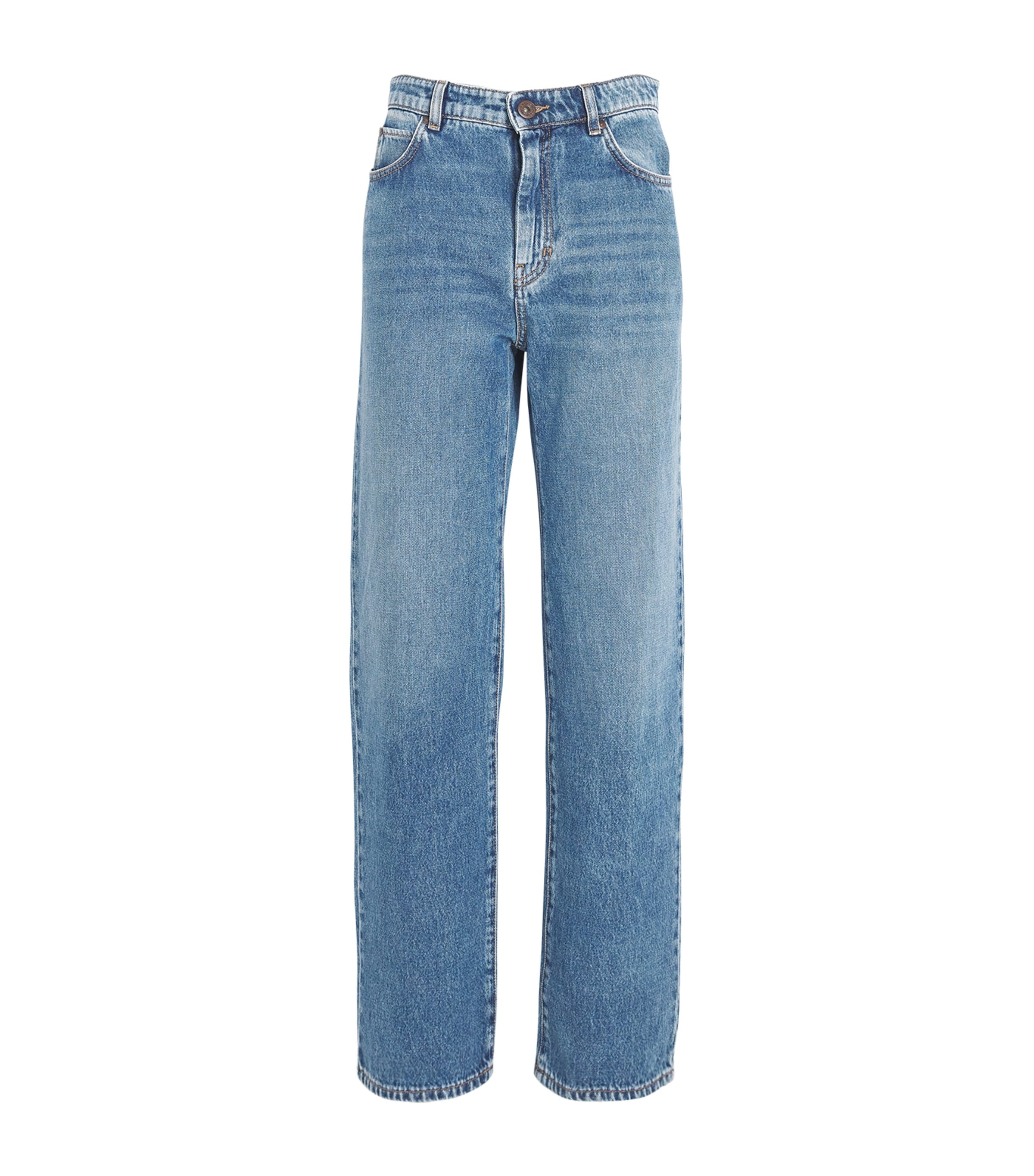 Shop Weekend Max Mara Loris '90s Jeans In Blue