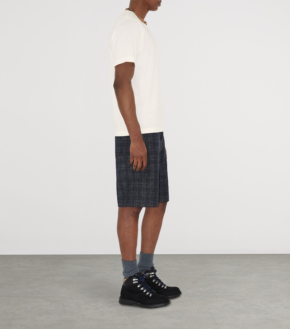 Check-Trim T-Shirt CHALK Image 3