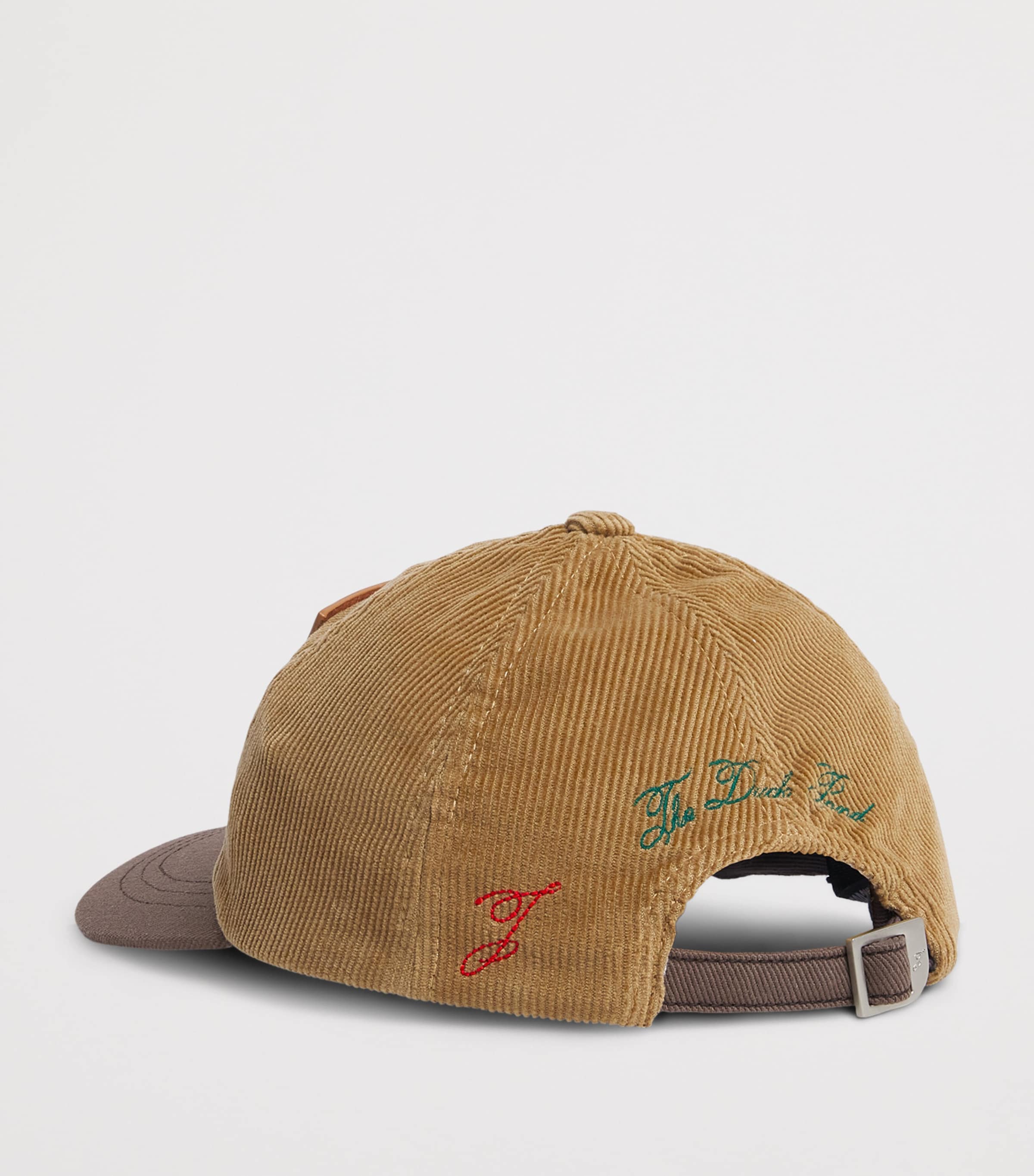 Corduroy Canard Patch Cap MULTI-BROWN-080 Image 3