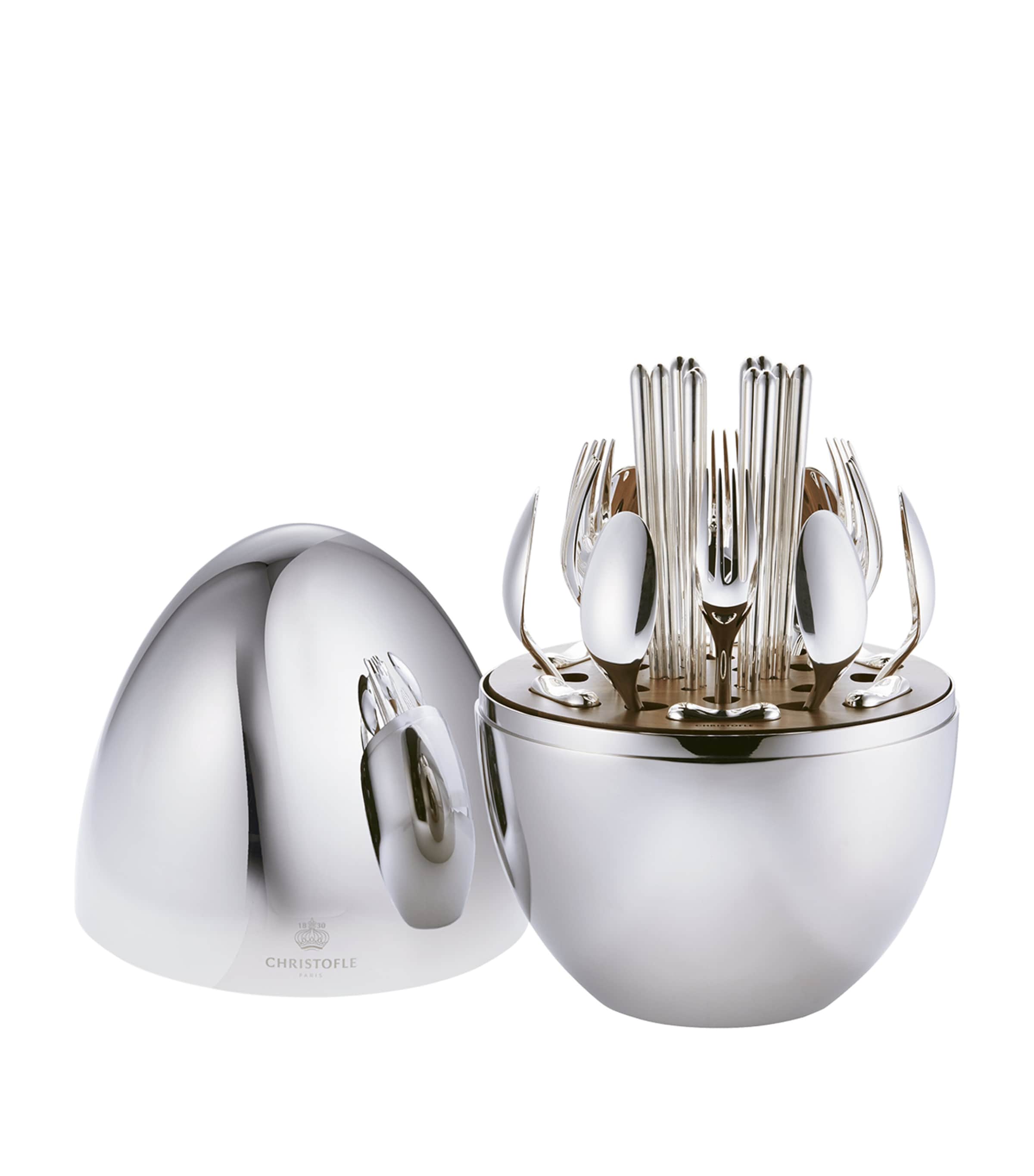 Mood Asia 24-Piece Flatware Set SILVER Image 2