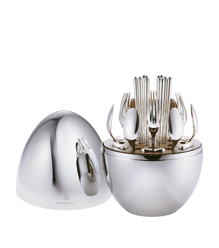 Mood Asia 24-Piece Flatware Set SILVER Image 2