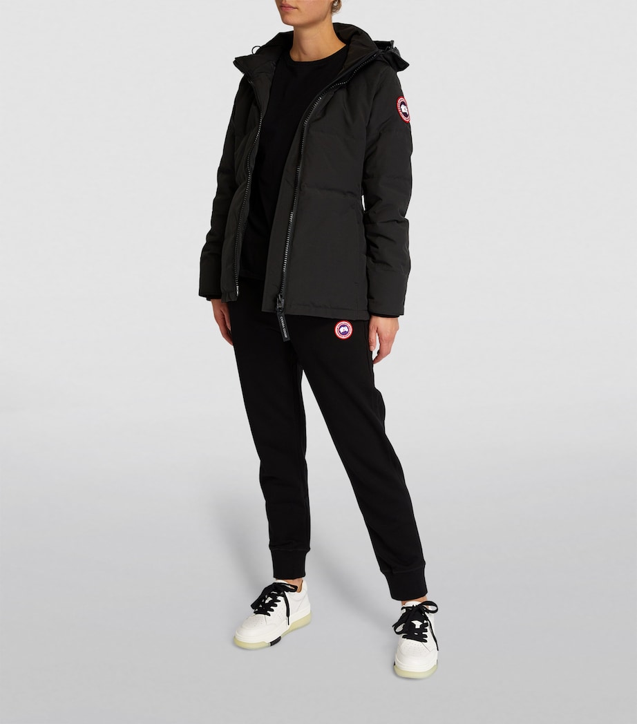 Down-Filled Chelsea Parka Coat 61 BLACK NOIR Image 2