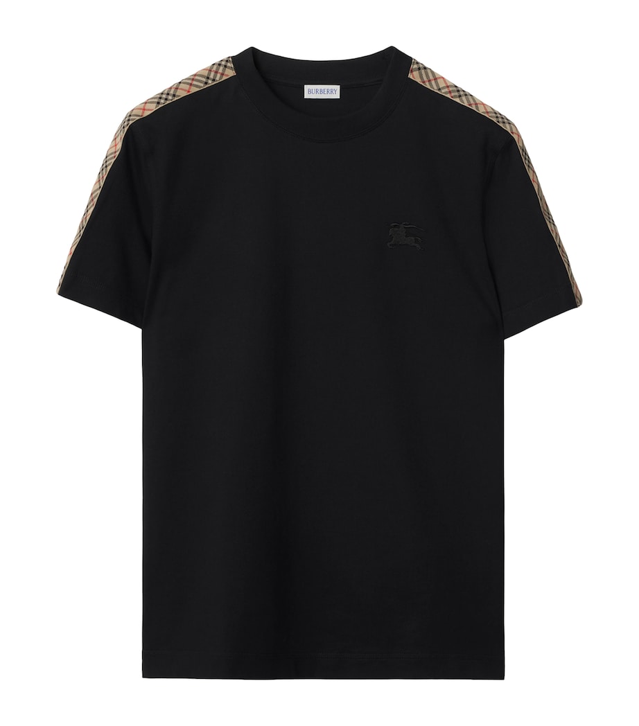 Check-Trim EKD T-Shirt BLACK Image 1