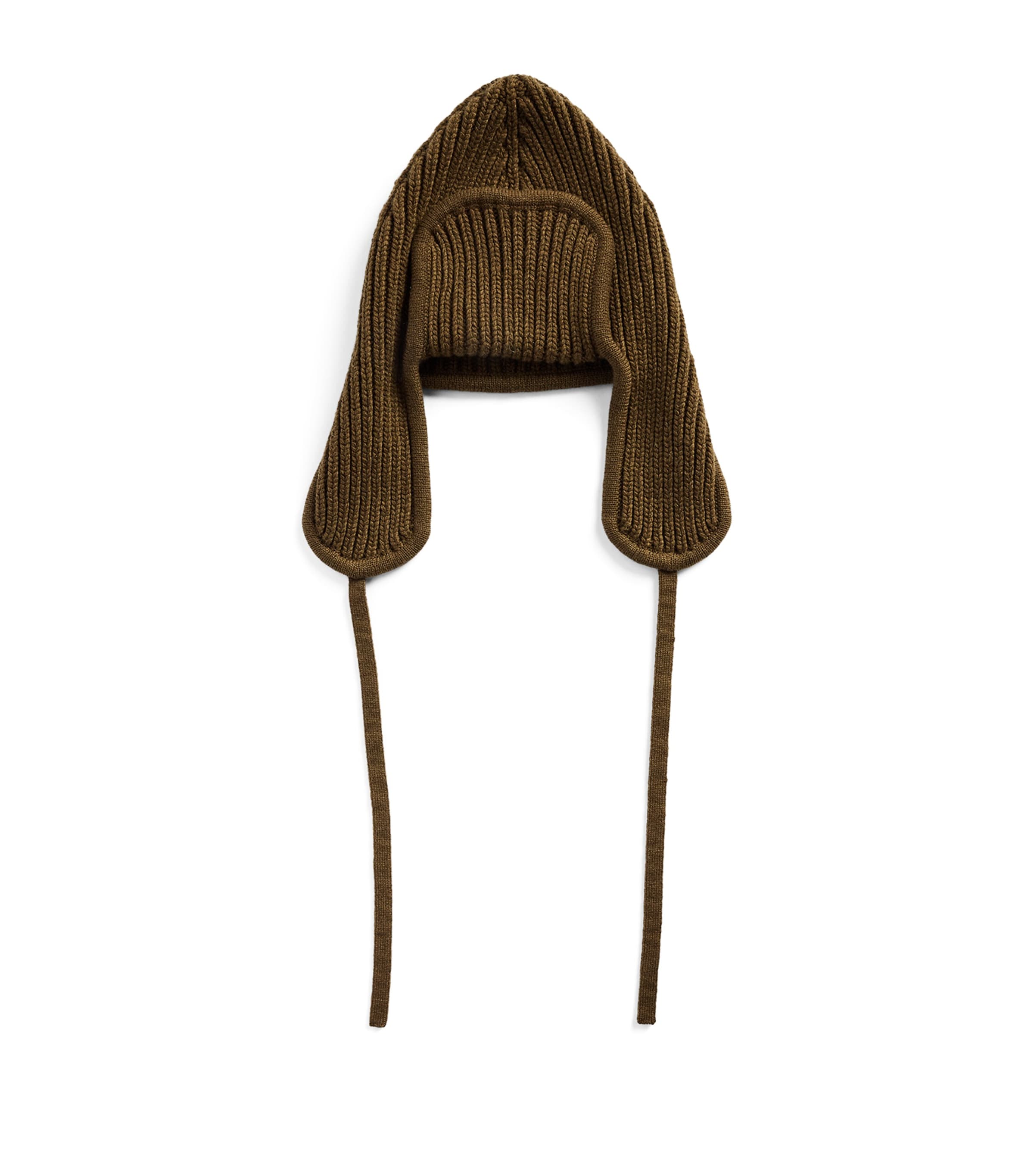 Johnstons Of Elgin Cashmere Ribbed Deerstalker Hat Algie Image 1