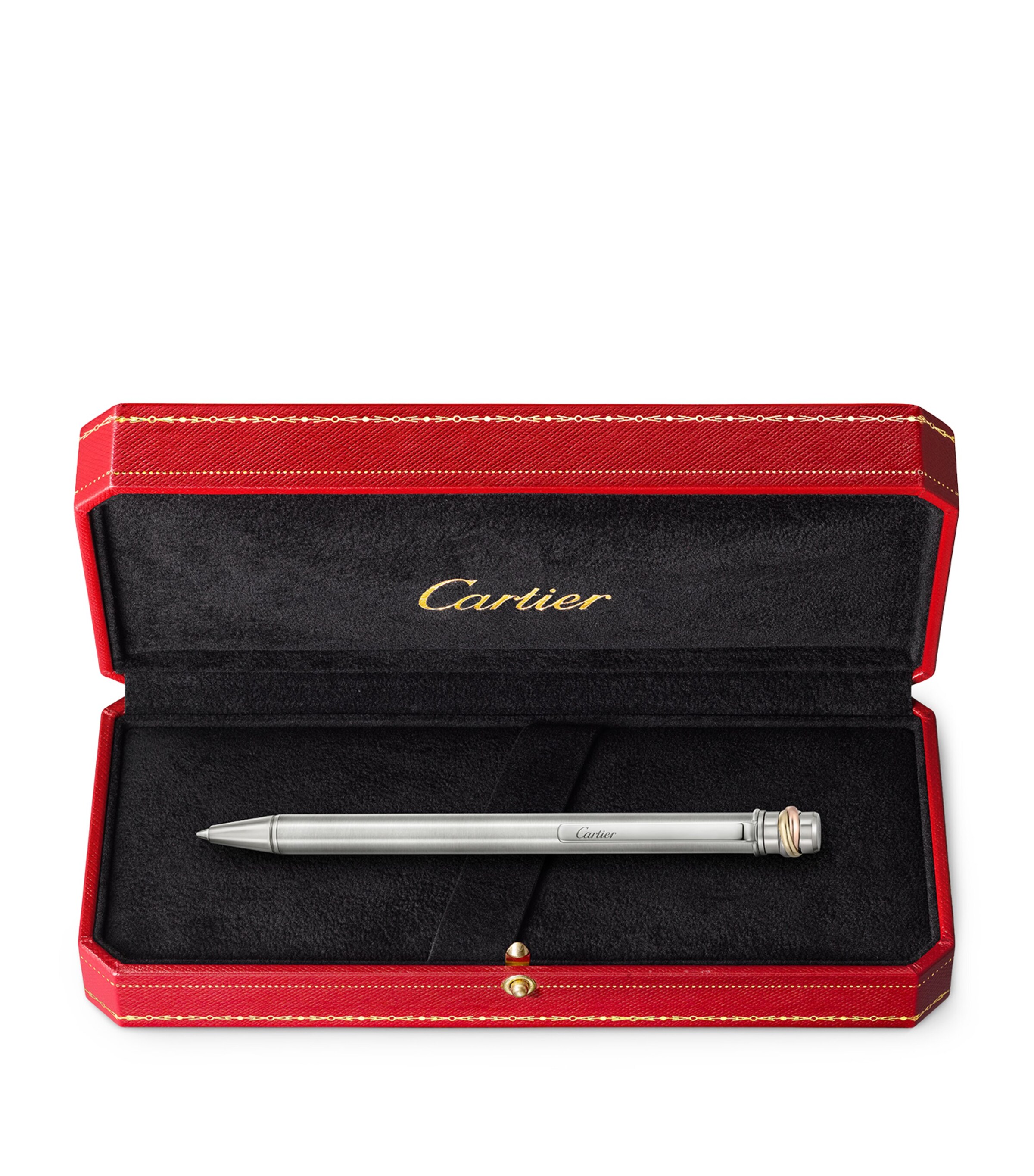 Cartier Trinity Ballpoint Pen Silver Image 5