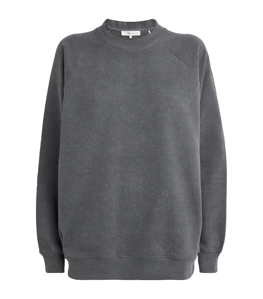 Cotton Scholar Sweatshirt WBLK WASHED BLA Image 1