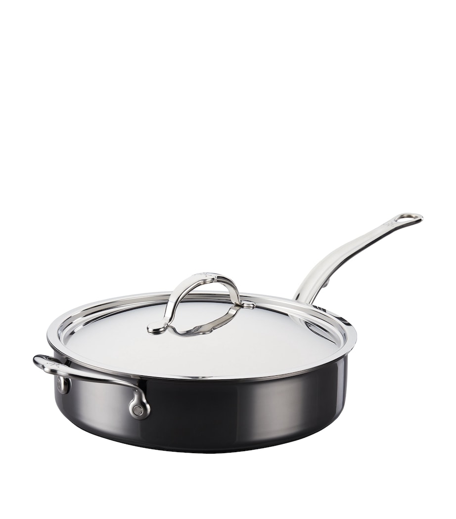 Stainless Steel NanoBond Sauté Pan with Lid (26cm) SILVER Image 1
