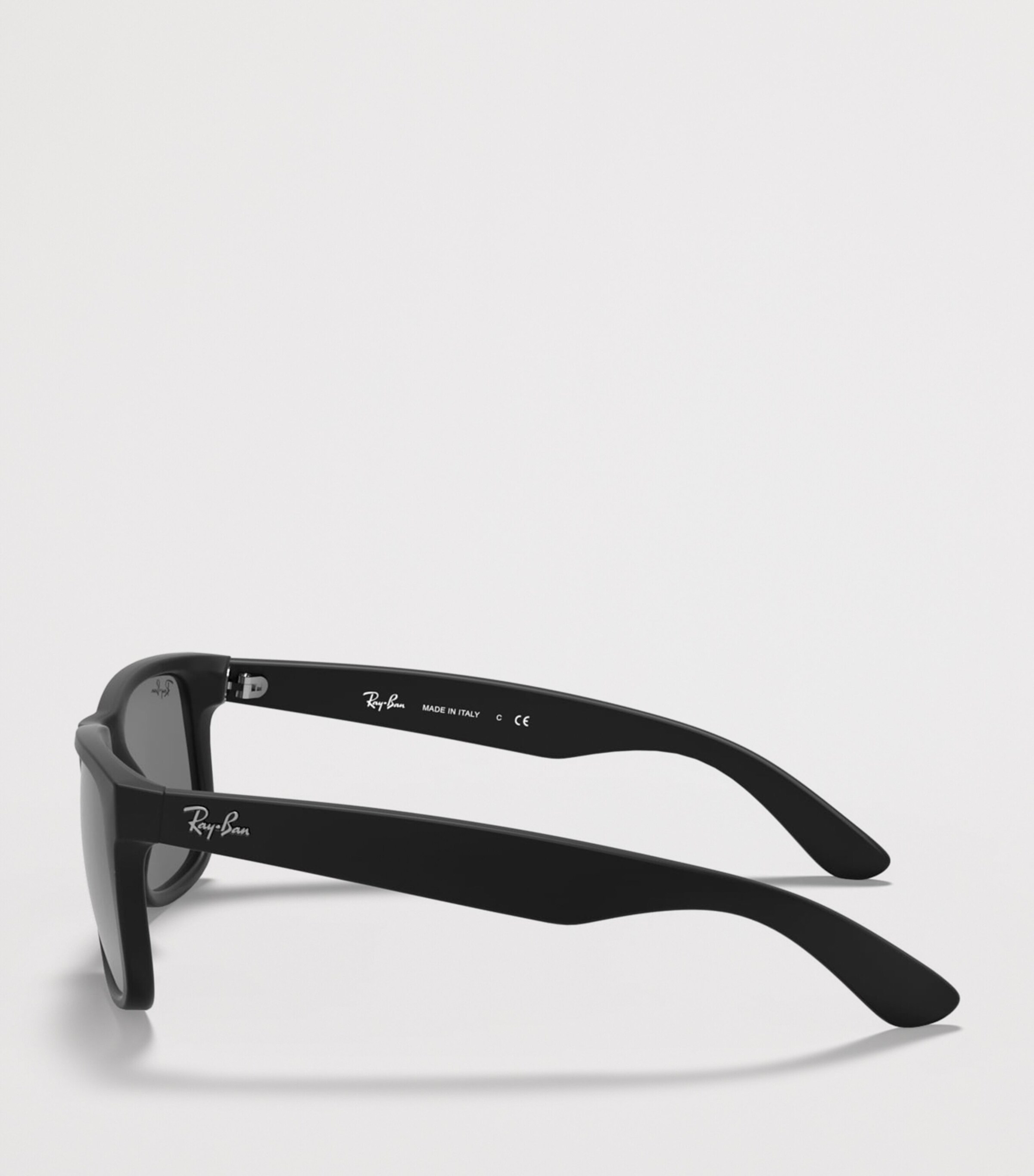 Ray-Ban Justin Classic Square Sunglasses Black Image 3