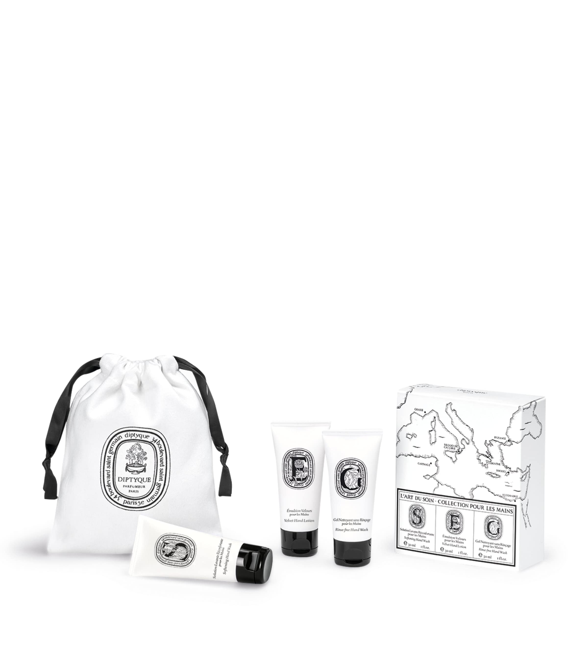 Diptyque Hand Care Gift Set In White