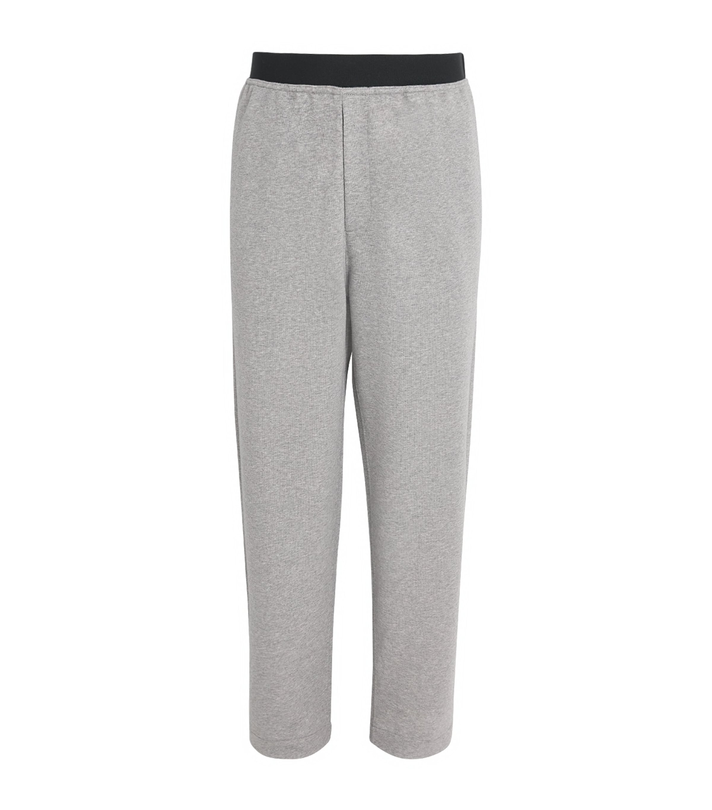 MM6 Maison Margiela Mens Cotton-Blend Wide-Leg Sweatpants Image 1