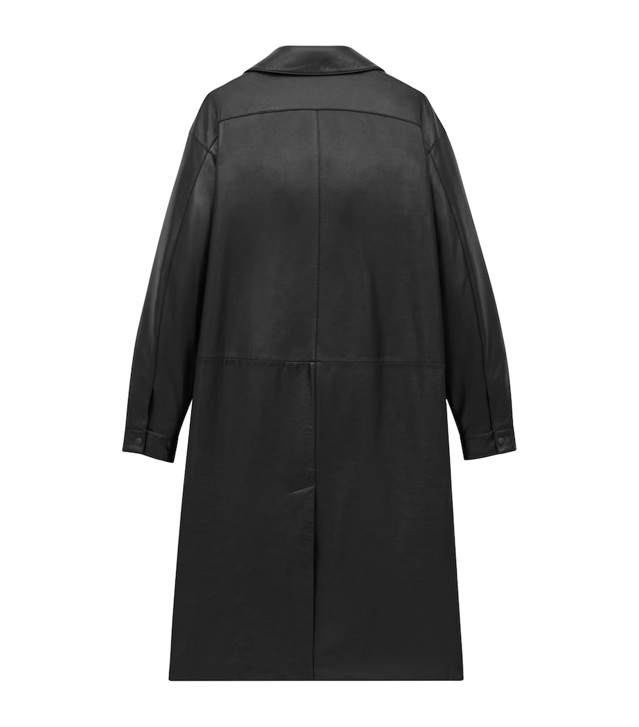 Lambskin Leather Coat 1000 Image 5