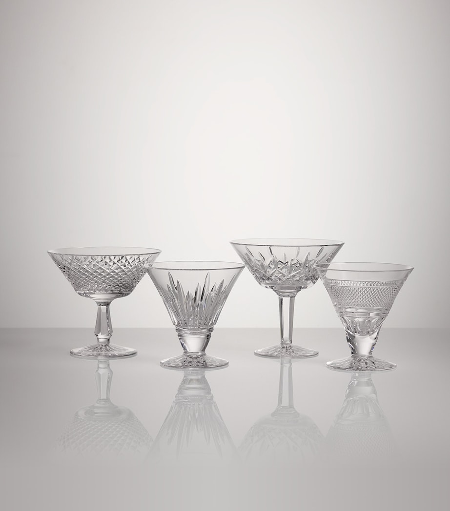 Set of 2 Mastercraft Heritage Rossmore Dessert Bowls CLEAR Image 2