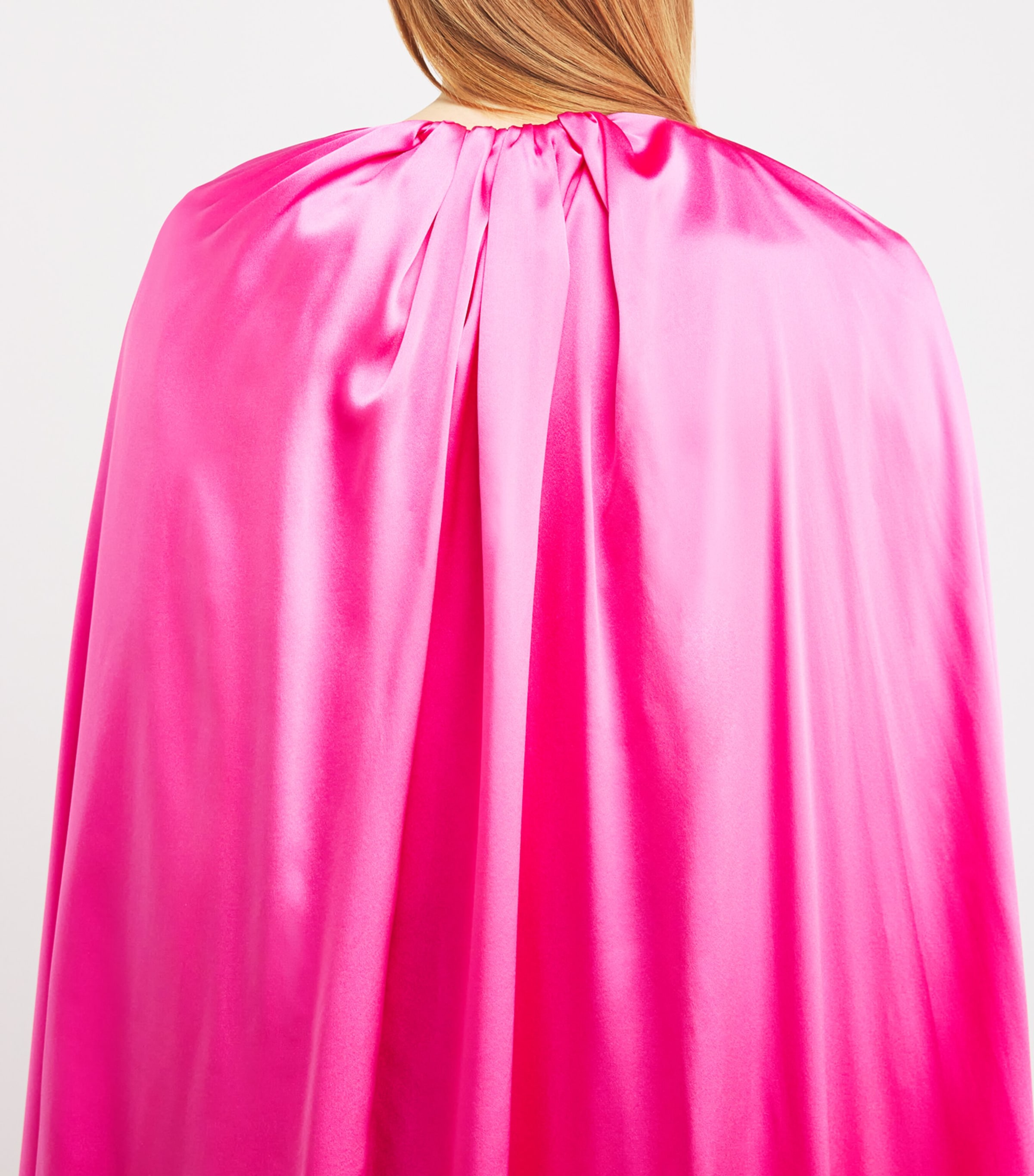 Silk Khalyn Maxi Dress HOT PINK Image 6
