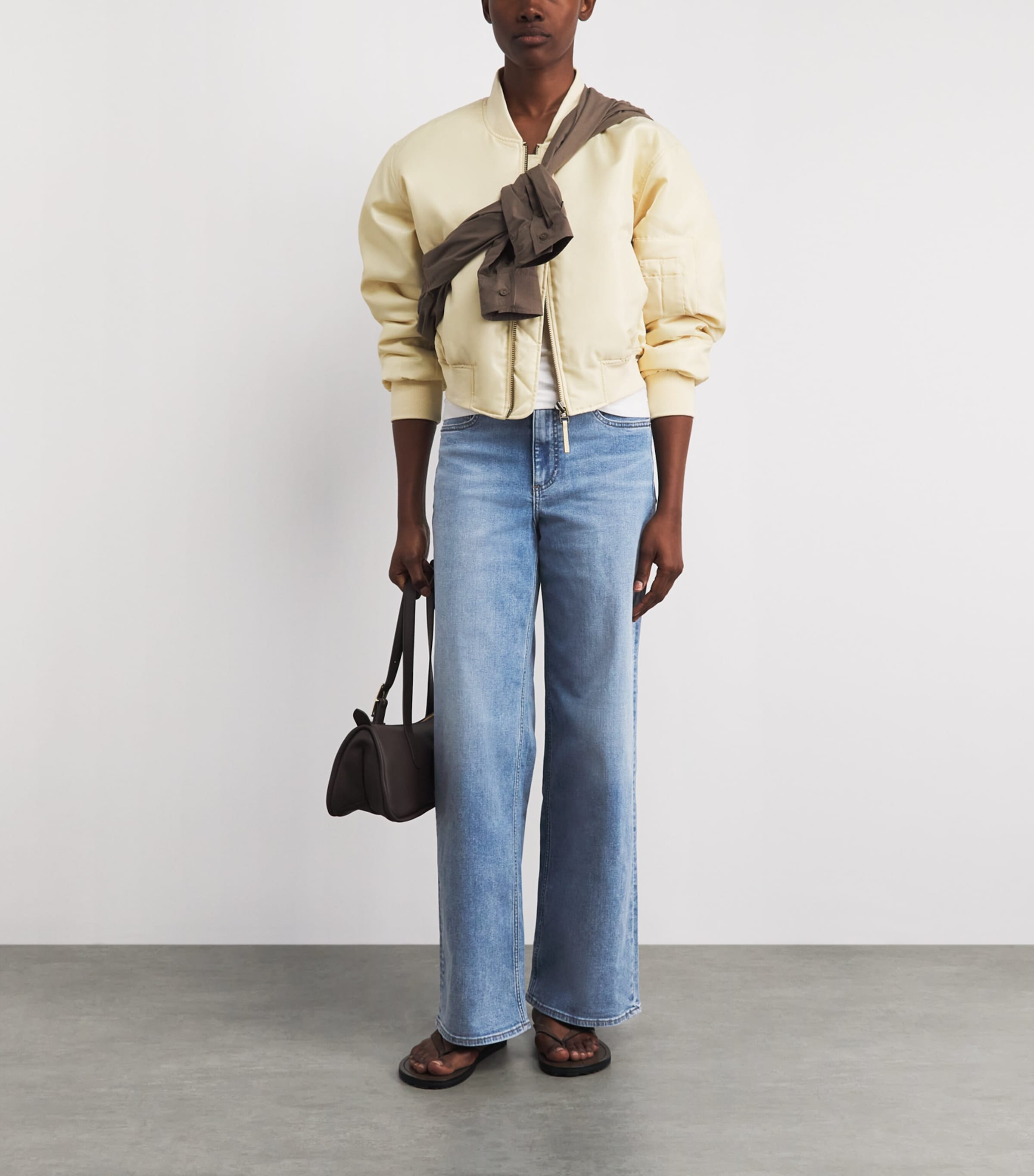 Rag & Bone Womens Andi Wide-Leg Jeans Lyon Image 2