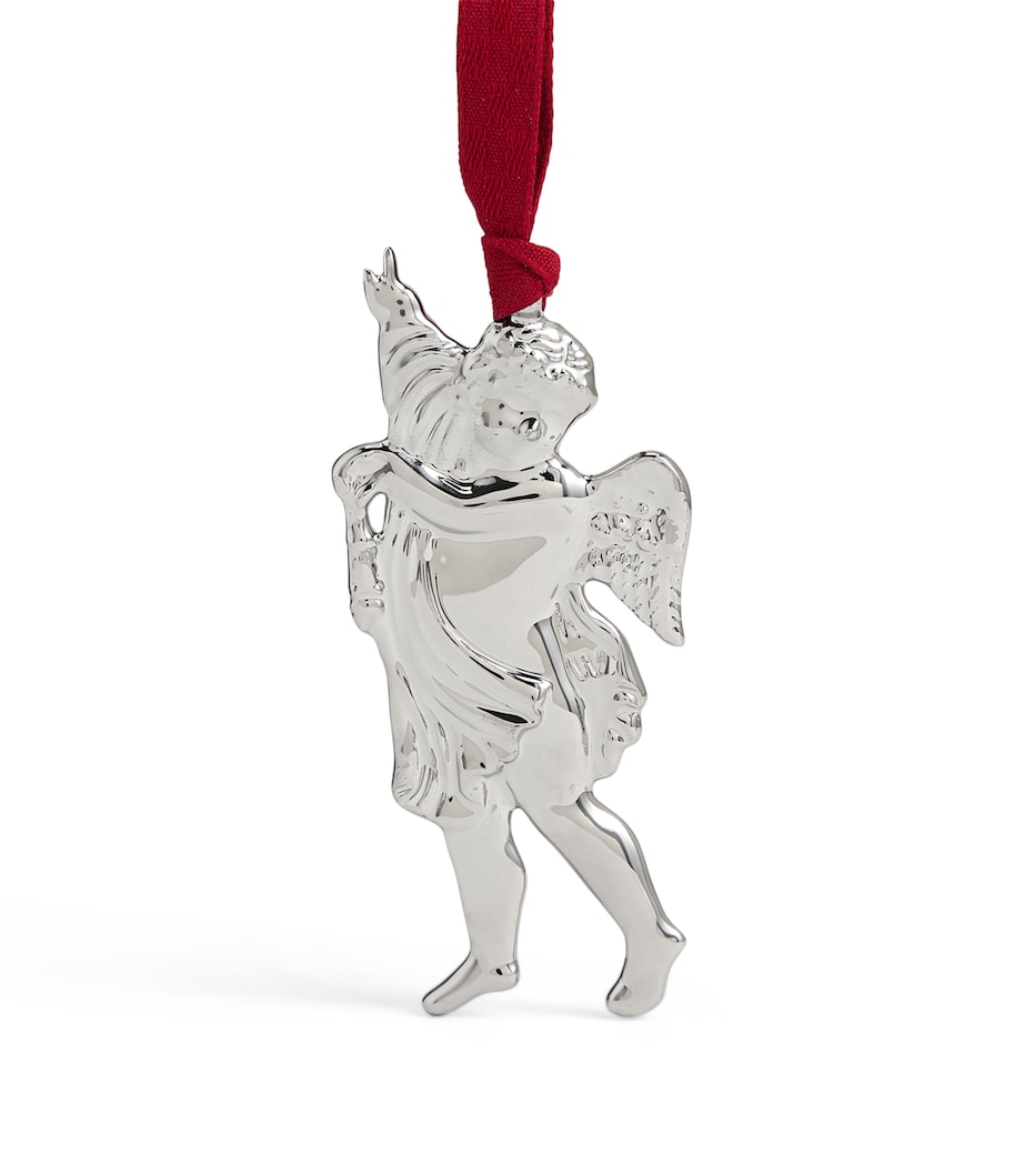 Cherub Raphael Tree Decoration SILVER Image 3