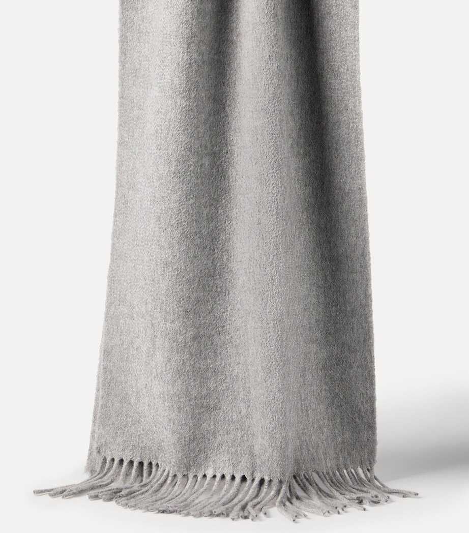 Brunello Cucinelli Cashmere Double-Knit Scarf Image 2