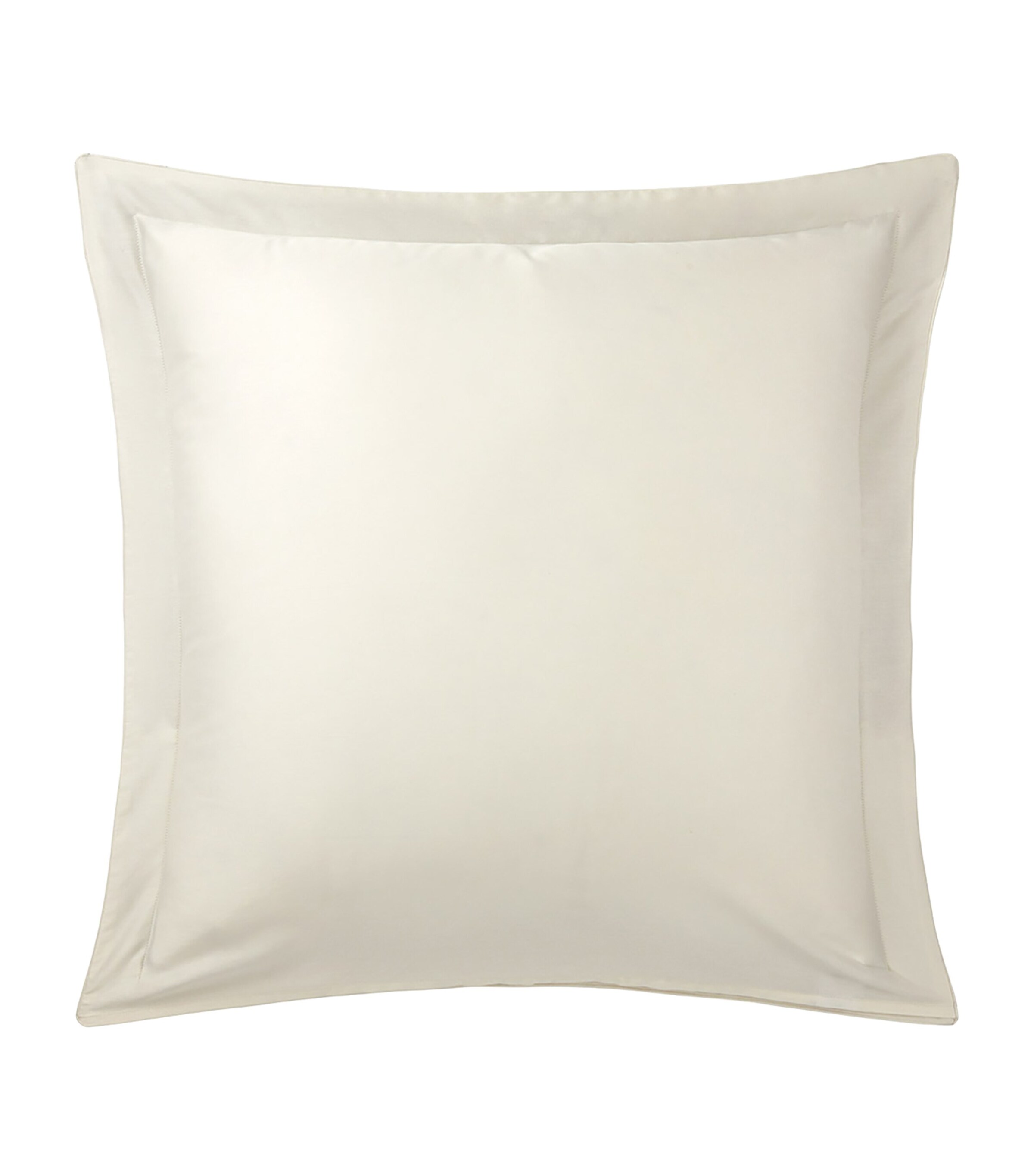 Organic Cotton Legende Square Oxford Pillowcase (65cm x 65cm) NACRE Image 3