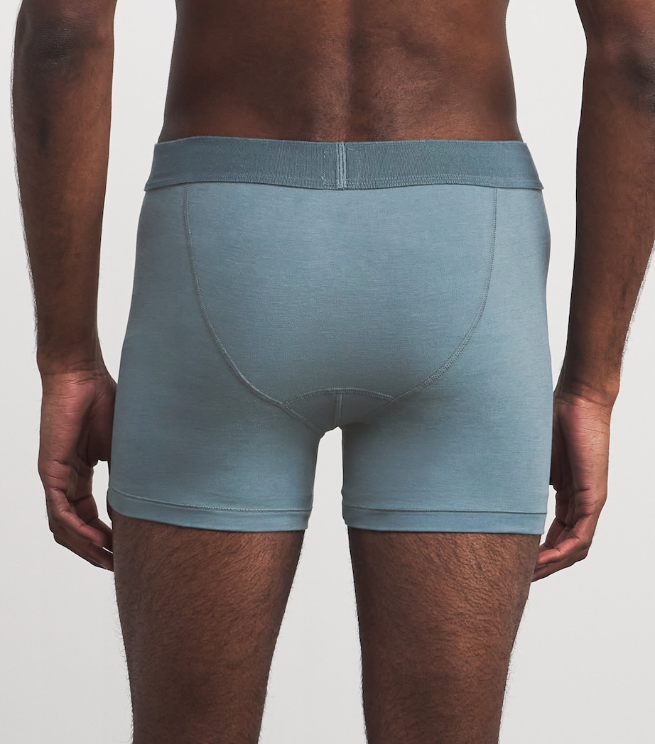 Stretch-Jersey Boxer Briefs (Pack of 3) STONE MULTI Image 3